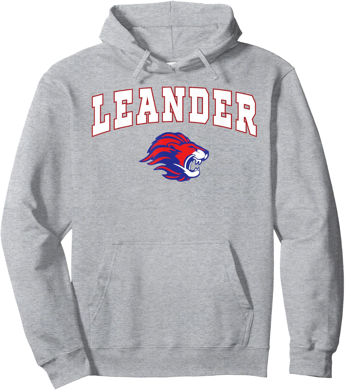 Leander High School Lions C2 Hoodie - Hoodie | Ash