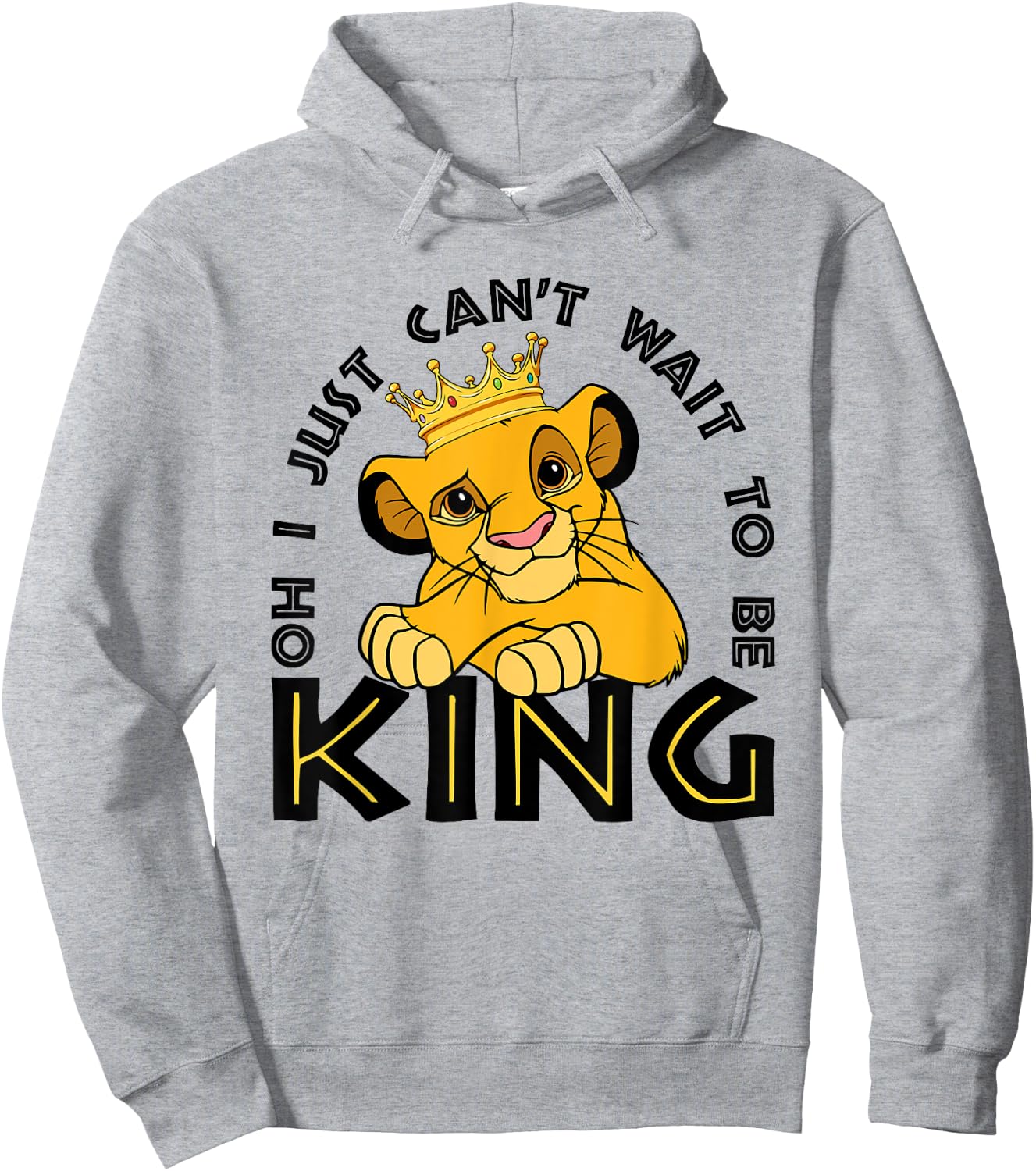 Oh I Just Can't Wait To Be King, Family Trip, Wild Trip Lion Hoodie - Hoodie | Ash