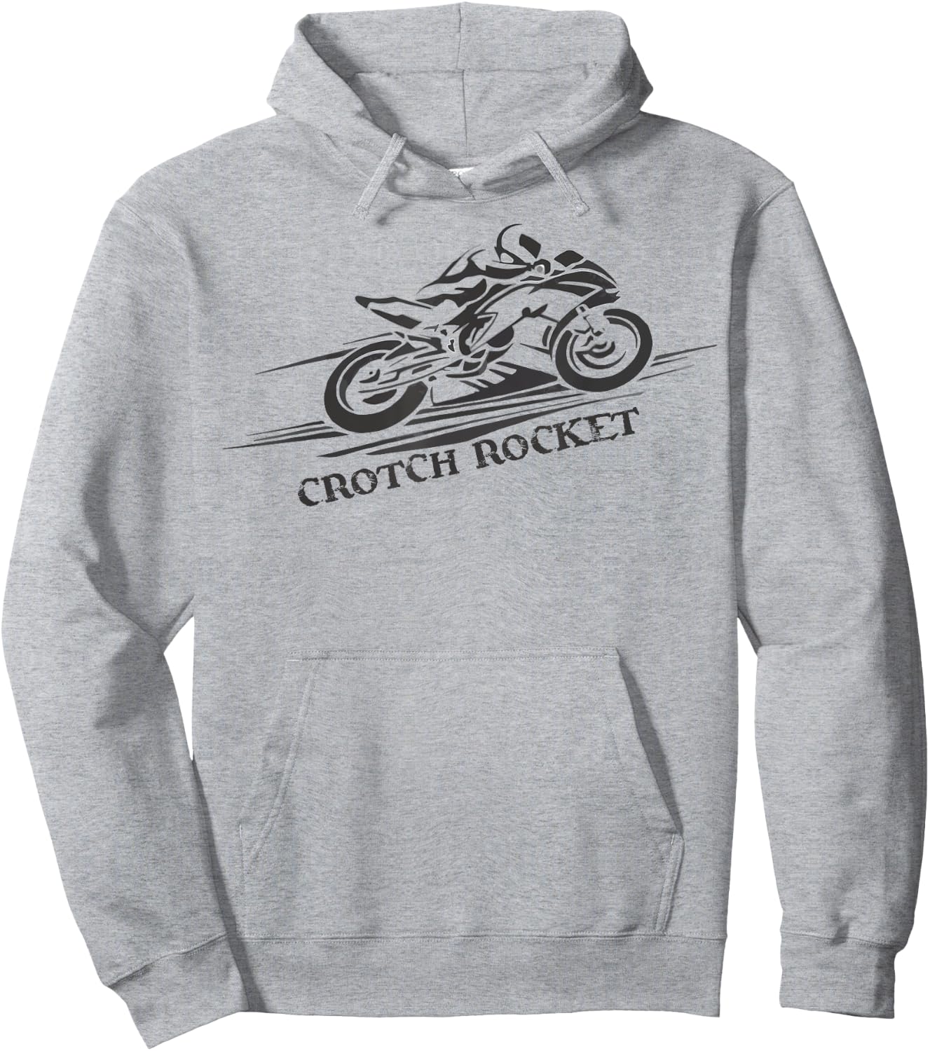 Crotch Rocket Shirt Men Women Teens Ladies Bikers Hoodie - Hoodie | Ash