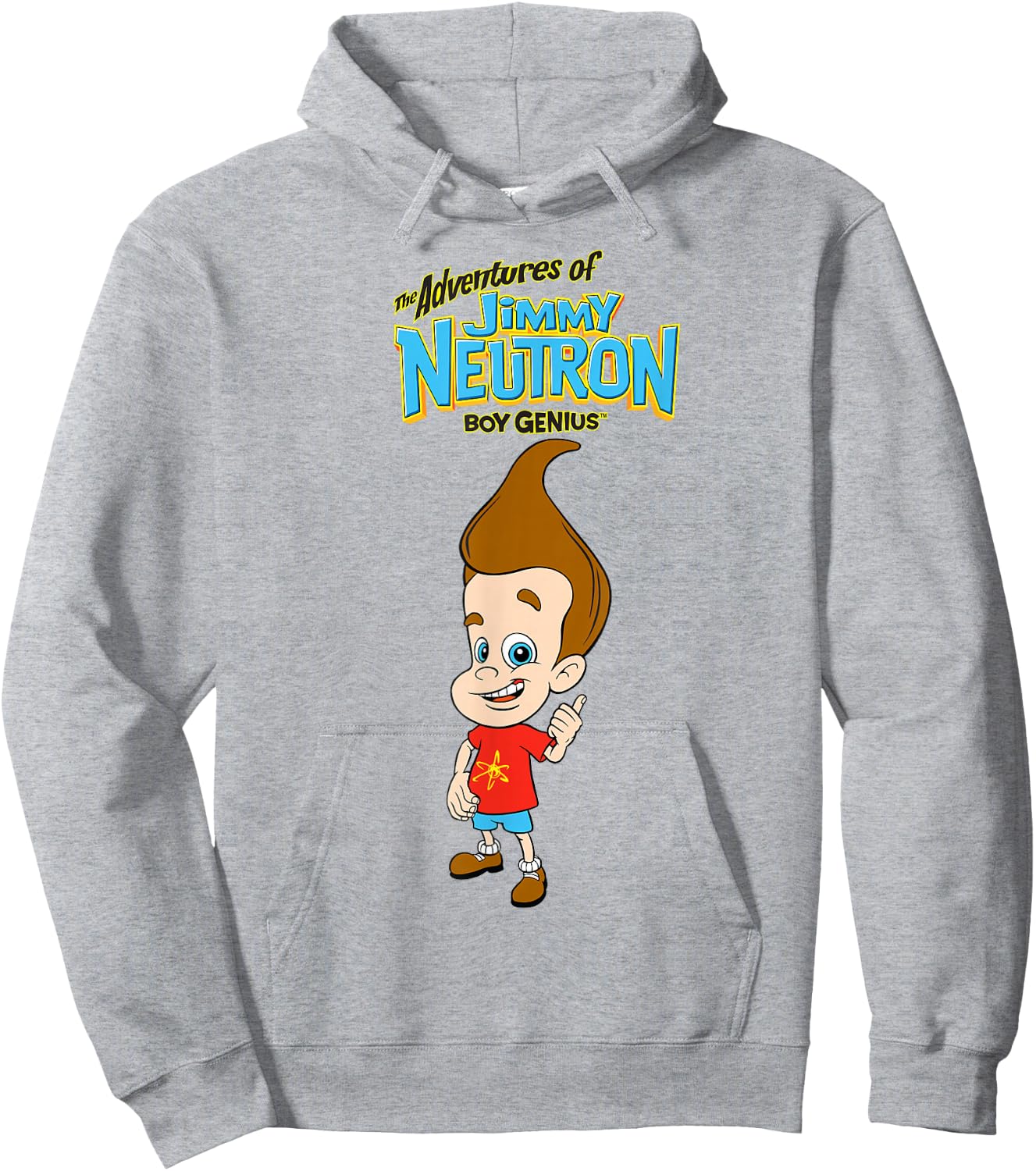 Nickelodeon The Adventures of Jimmy Neutron Hoodie - Hoodie | Ash