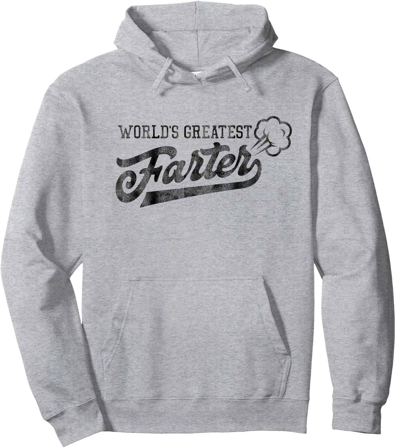 World's Greatest Farter Fart Dad Joke Father's Day Hoodie - Hoodie | Ash