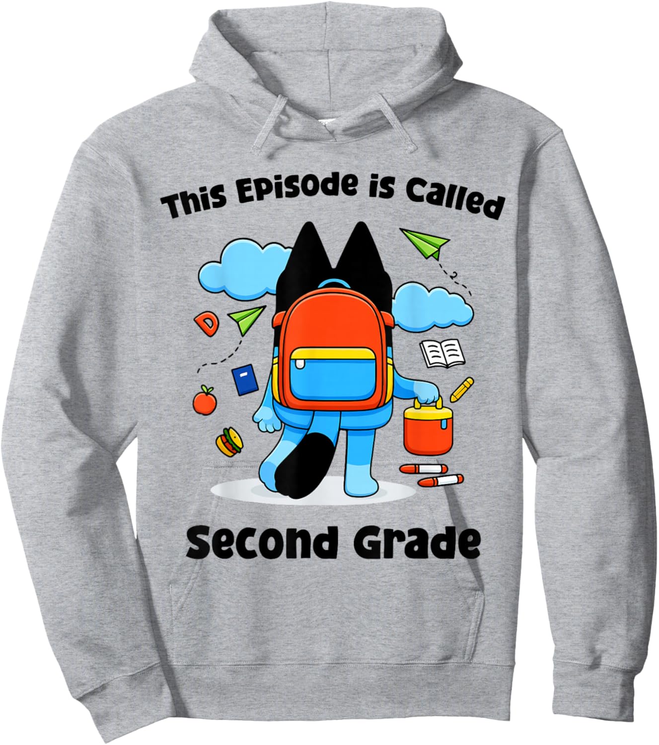 This Episode Is Called Second Grade Funny Back to School Hoodie - Hoodie | Ash