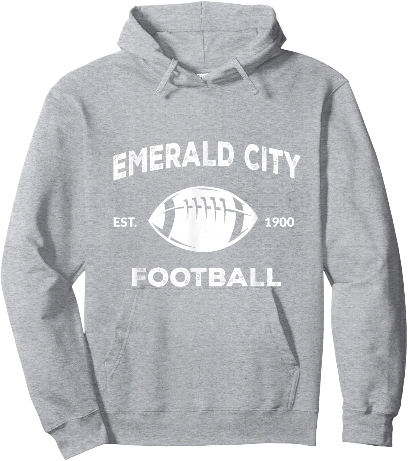 Wizard of Oz Emerald City Football Costume Halloween Hoodie - Hoodie | Ash