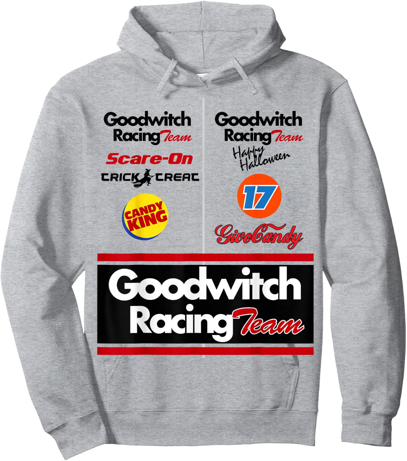Race car driver Halloween costume women boys Hoodie - Hoodie | Ash
