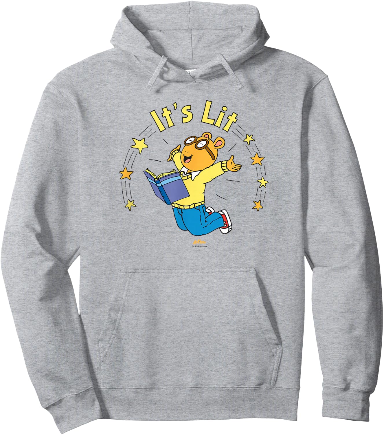 Arthur It's Lit Hoodie - Hoodie | Ash