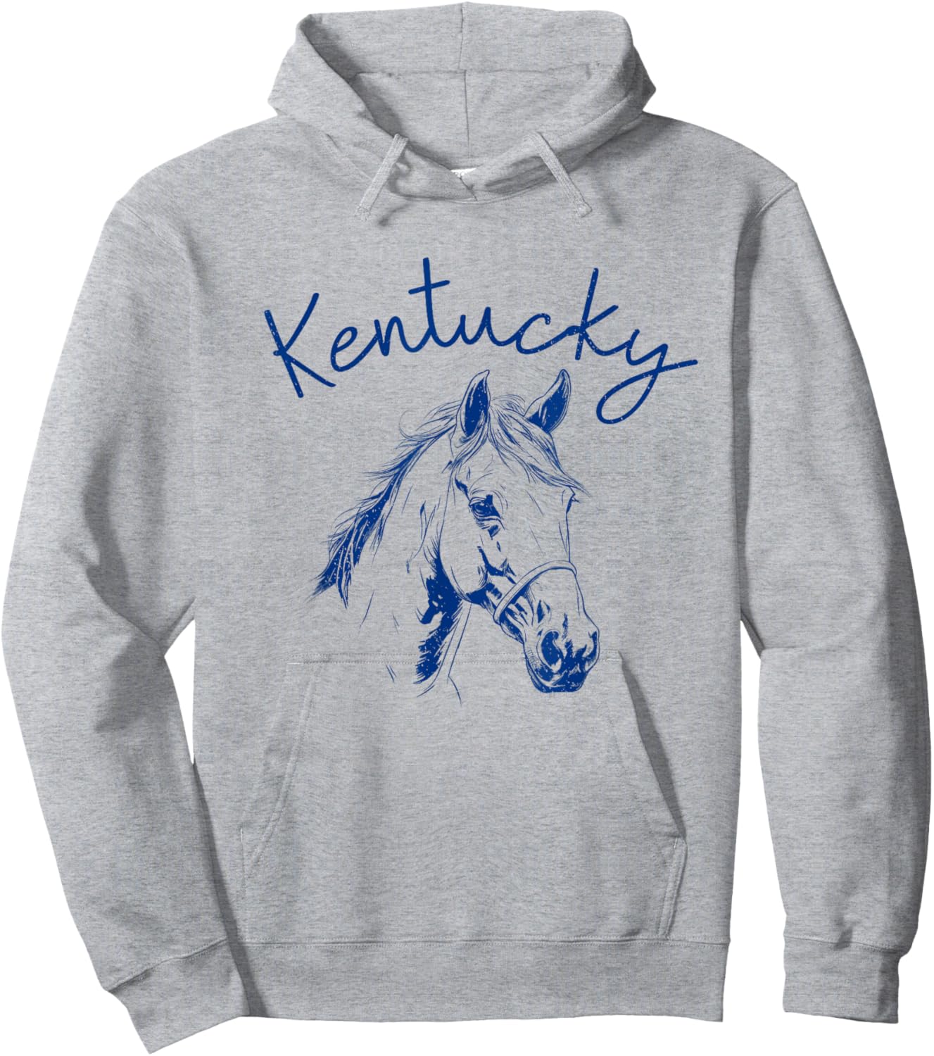 Kentucky Cute Horse Women Girls Hoodie - Hoodie | Ash