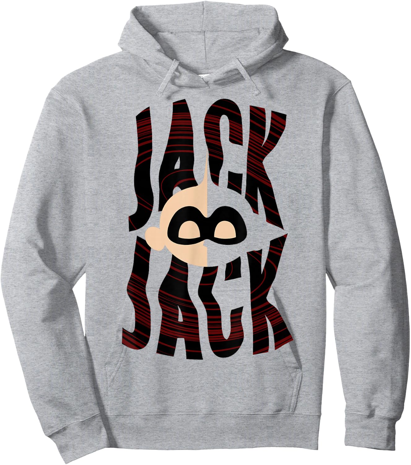 Disney Pixar Incredibles 2 Jack-Jack Masked Portrait Hoodie - Hoodie | Ash