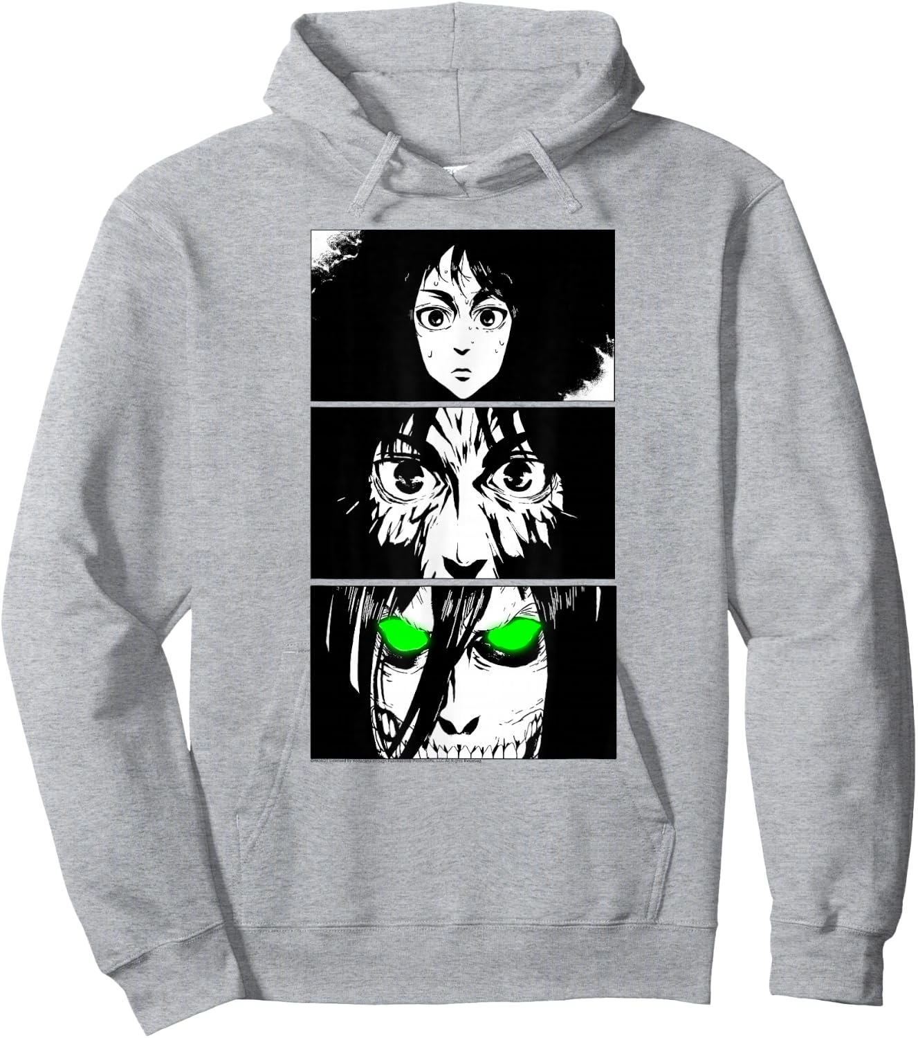 Attack on Titan Transformation to Titan Anime Hoodie - Hoodie | Ash