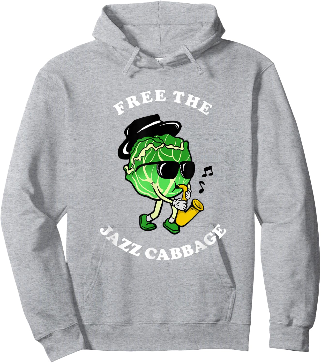 Free The Jazz Cabbage - Jazz Cabbage Meme Hoodie - Hoodie | Ash