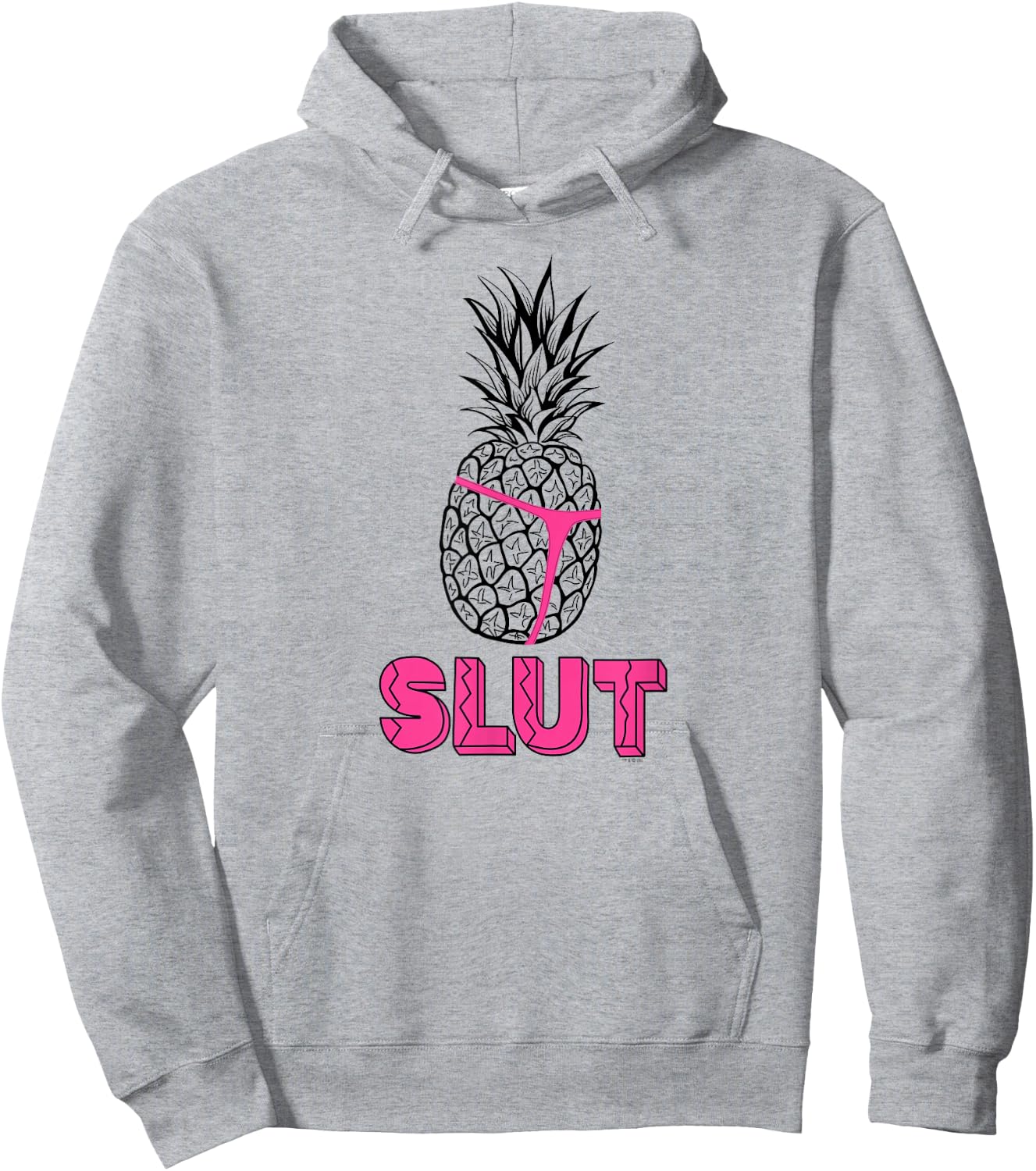 NBC Brooklyn Nine-Nine Captain Holt Pineapple Slut , Yellow, , Short Sleeve, , Size S Hoodie - Hoodie | Ash