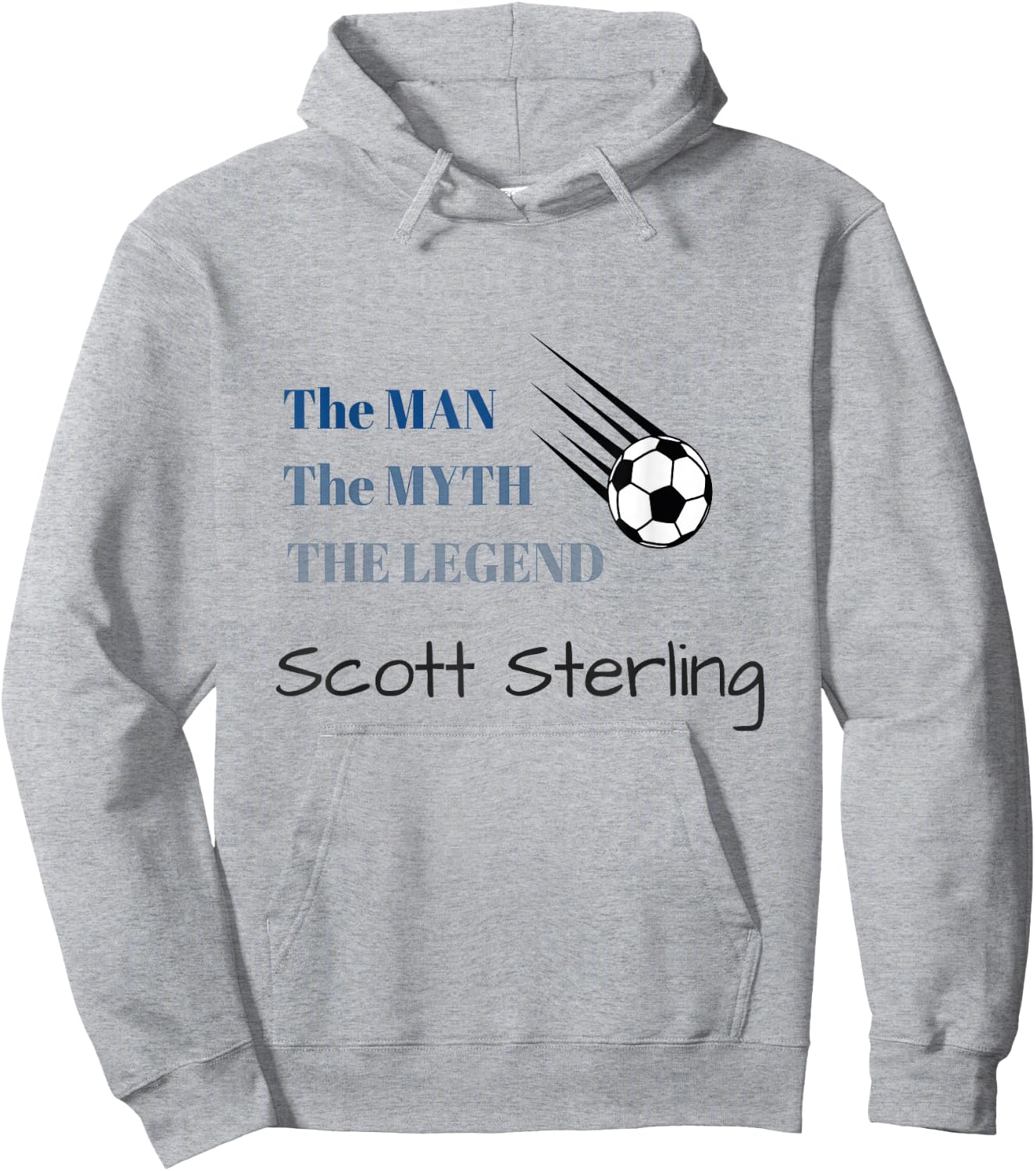 Scott Sterling T shirt Studio C Soccer goalie fan wear Hoodie - Hoodie | Ash