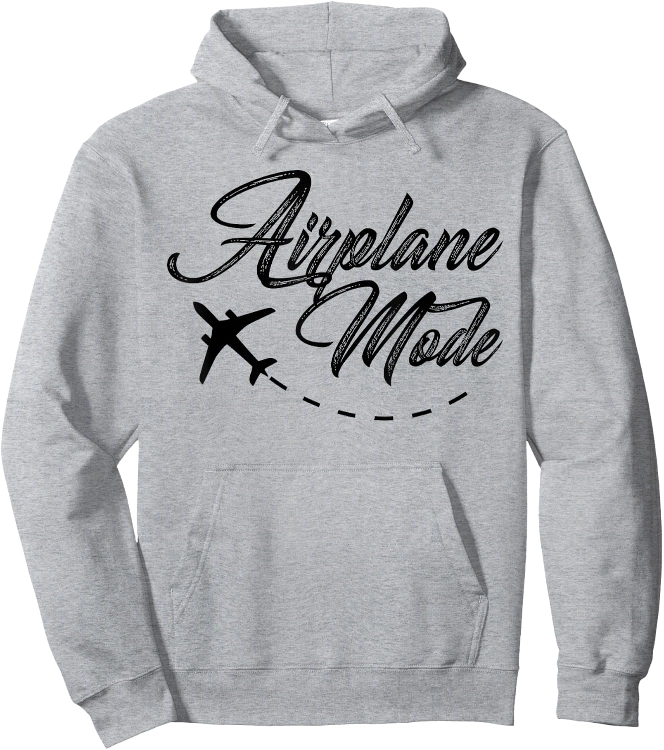 Airplane Mode Adventurer Traveler Wanderlust Women Gift Hoodie - Hoodie | Ash