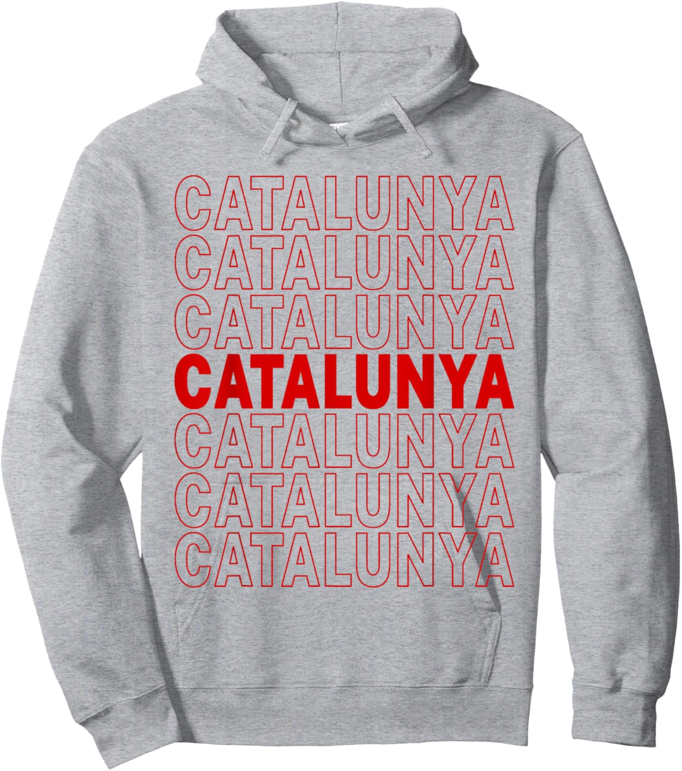 Cool Catalunya Catalonia Spain Souvenir Hoodie - Hoodie | Ash