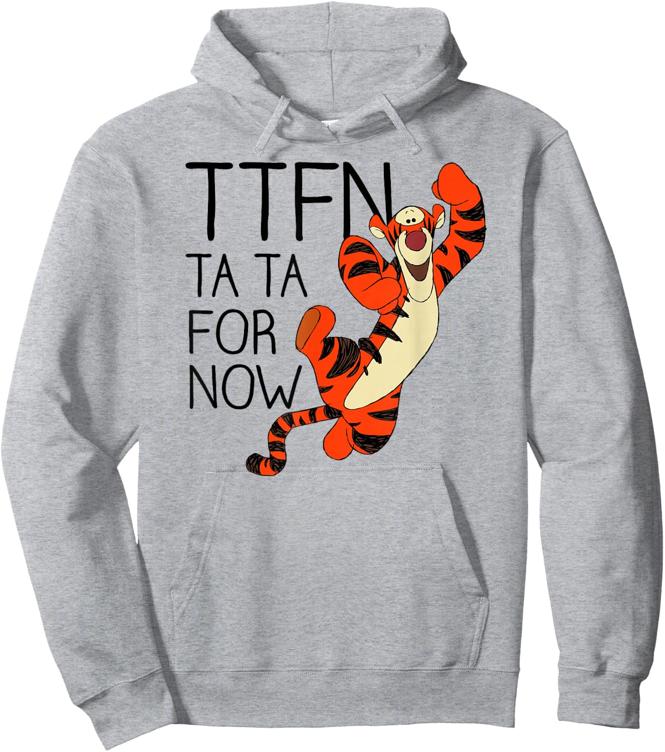 Disney - Winnie The Pooh Tiger Ta Da for Now Hoodie - Hoodie | Ash