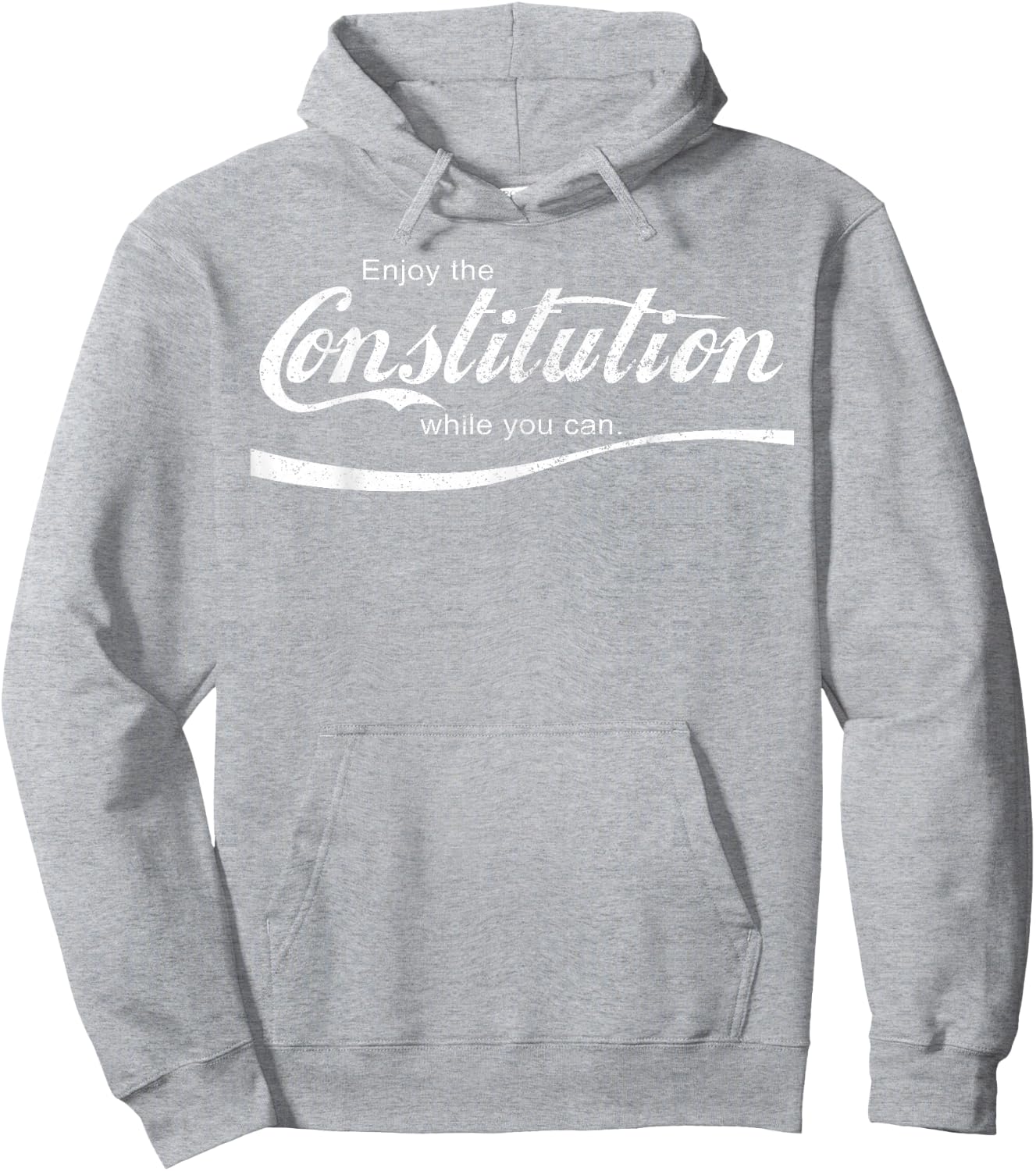 Enjoy The Constitution While You Can - Red Resist Hoodie - Hoodie | Ash