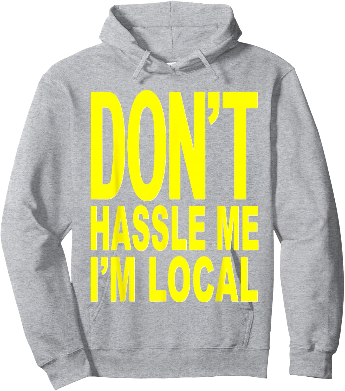 Don't Hassle Me I'm Local from Surf Documentary Hoodie - Hoodie | Ash