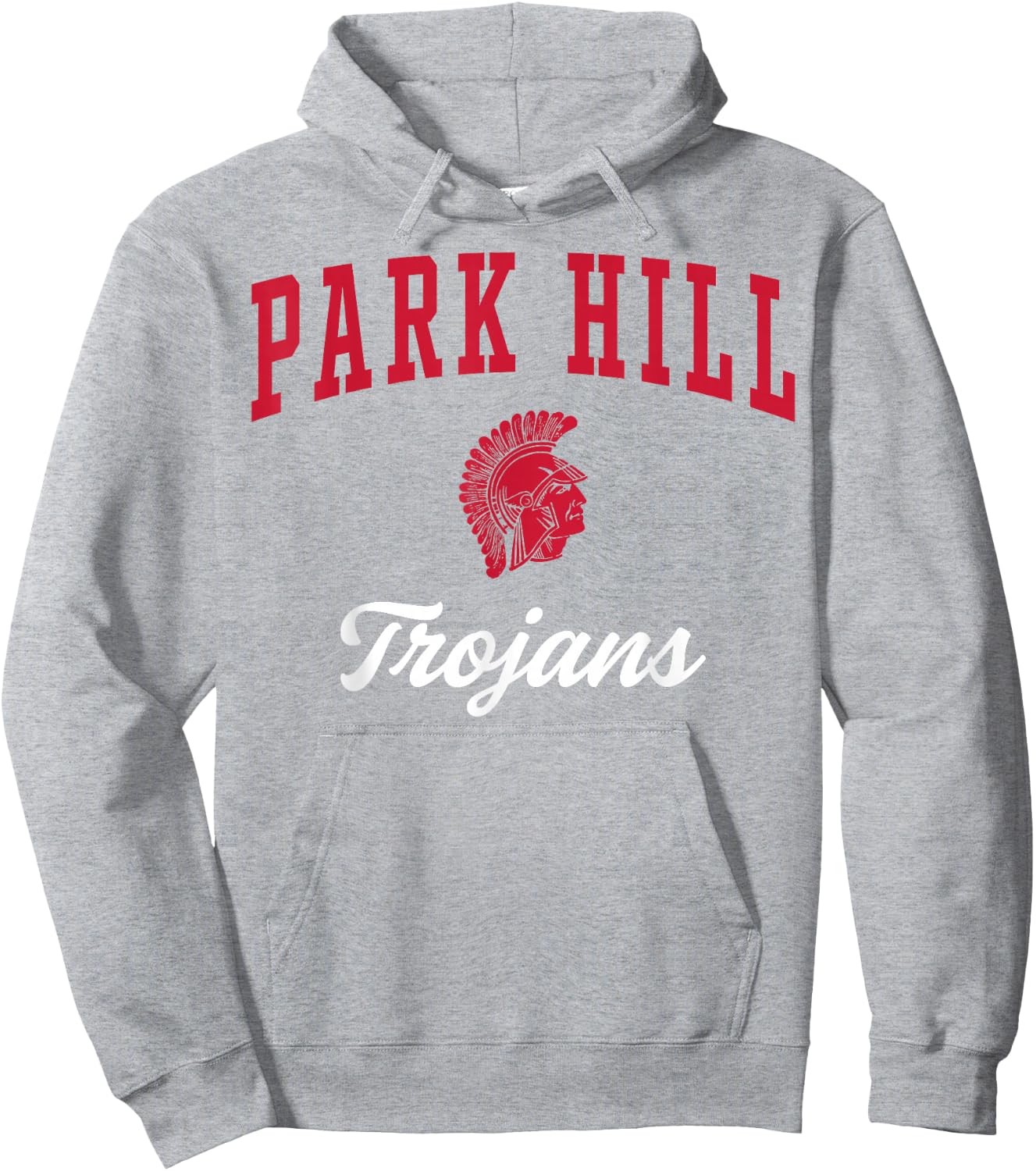 Park Hill High School Trojans Hoodie - Hoodie | Ash