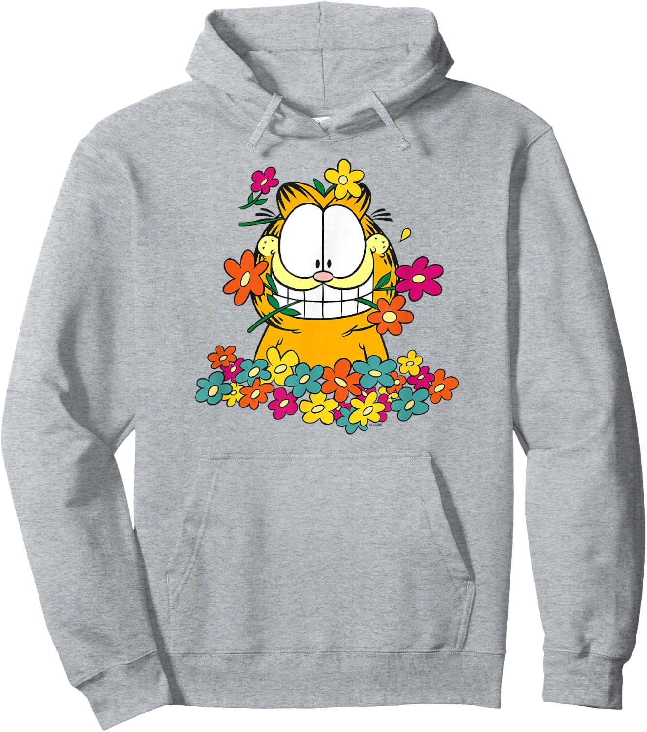 Garfield in The Garden Hoodie - Hoodie | Ash