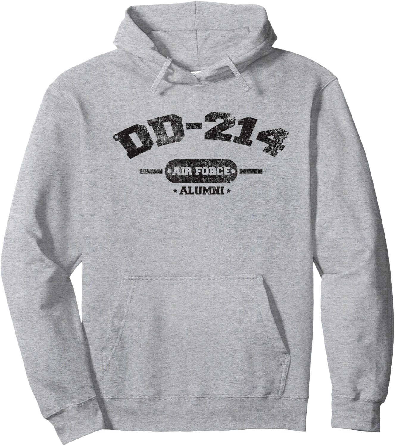 DD-214 Alumni US Air Force Military Retirement Shirt Hoodie - Hoodie | Ash