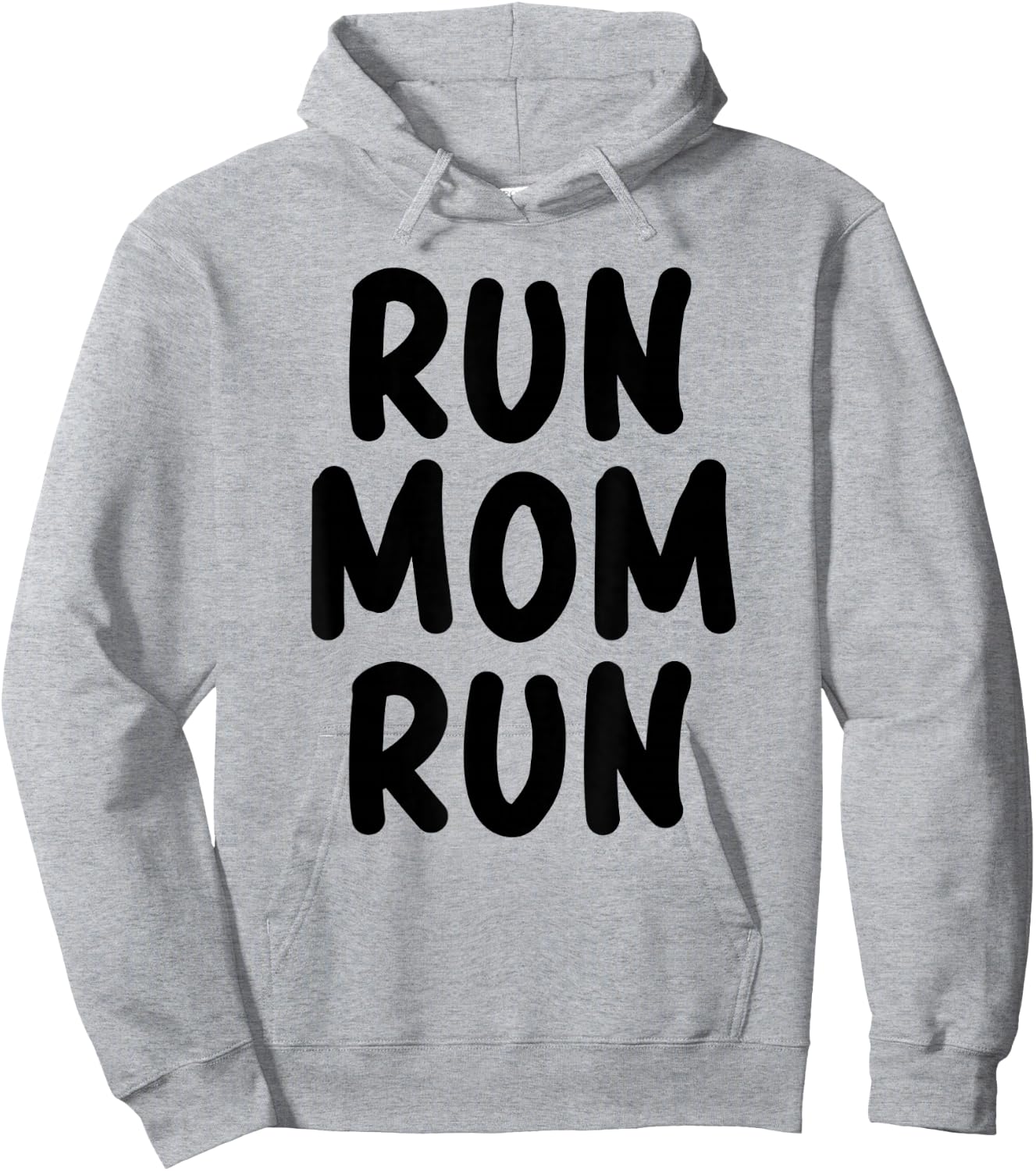 Funny Run Mom Marathon 5k Family Race Day Gift Hoodie - Hoodie | Ash