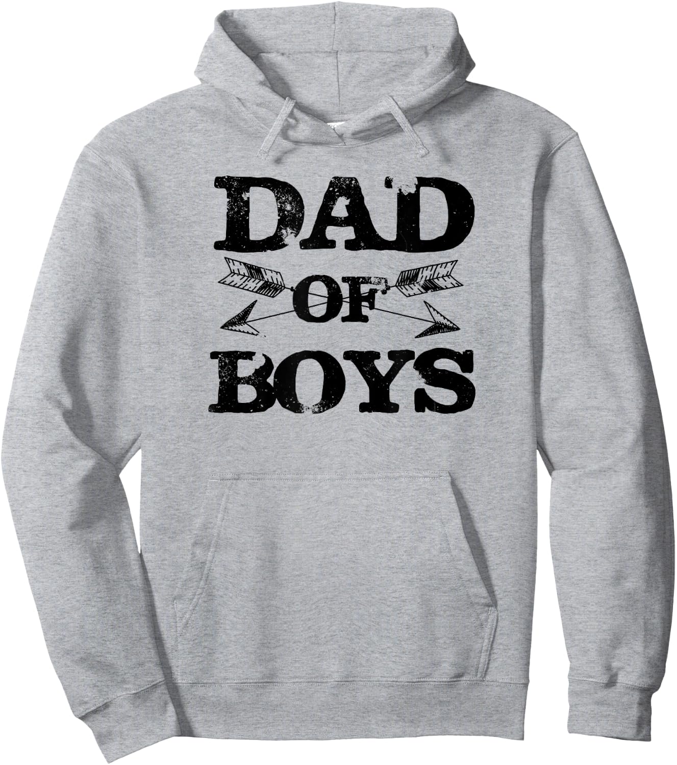 Dad Of Boys Cool Funny Daddy Fathers Day Gift Dads Men Hoodie - Hoodie | Ash