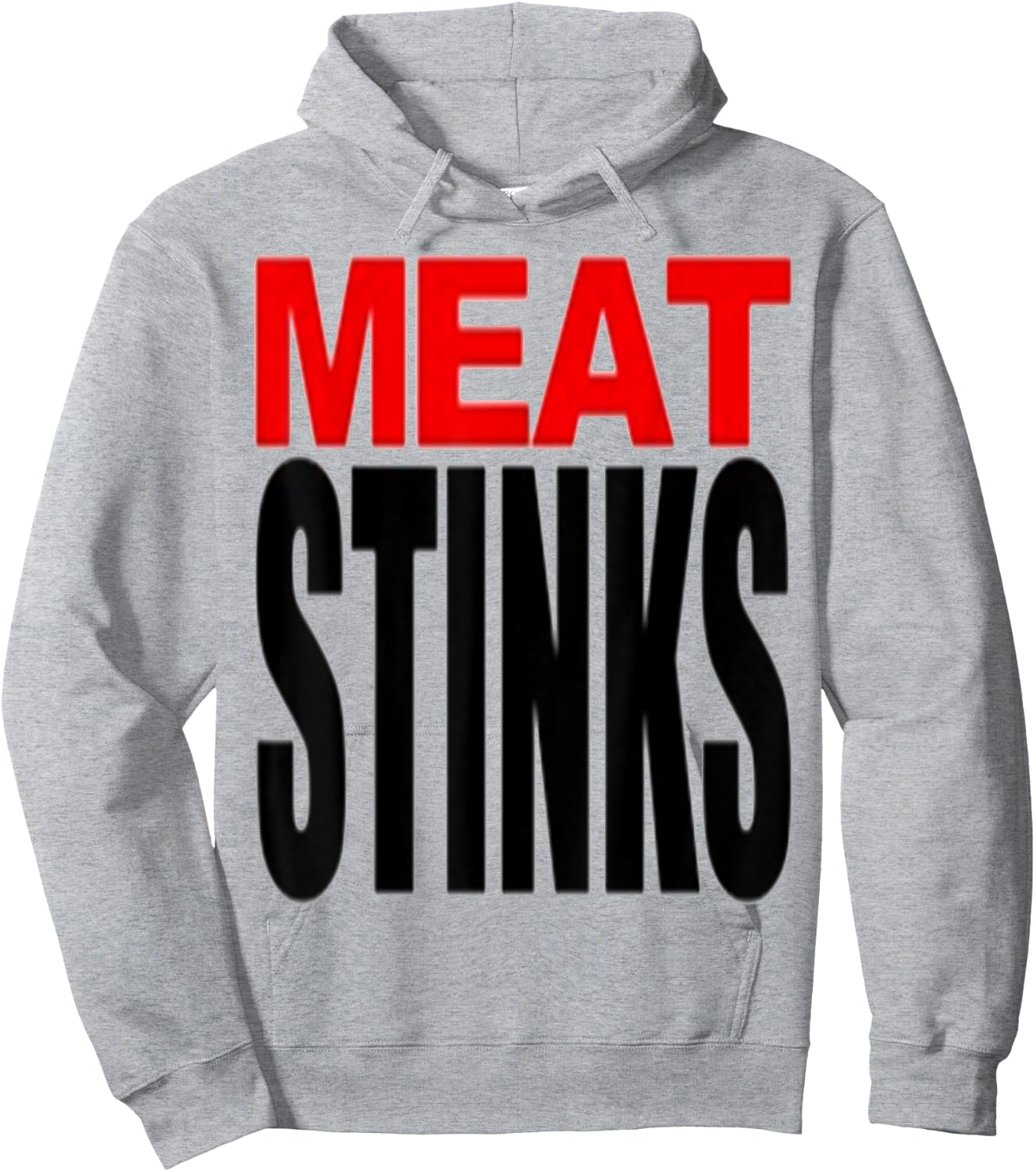 Meat Stinks Hoodie - Hoodie | Ash