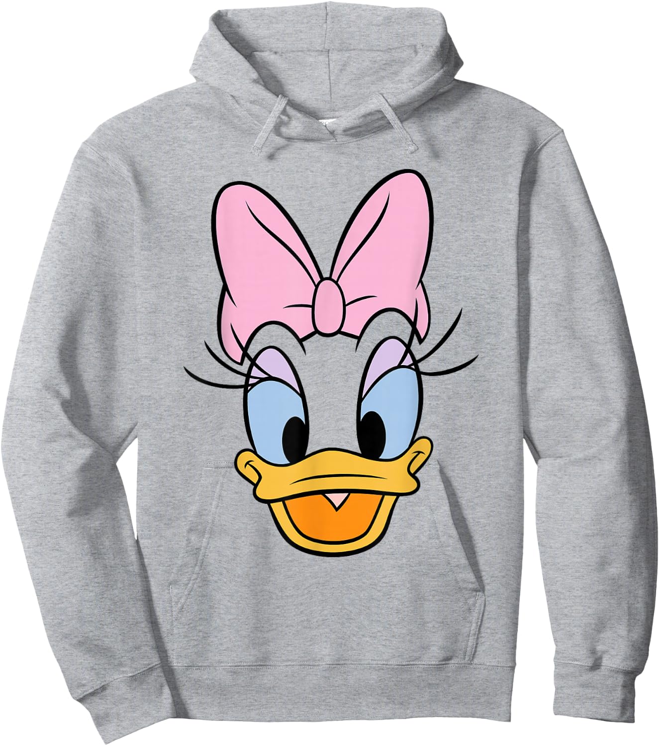 Disney Daisy Duck Big Face Hoodie - Hoodie | Ash