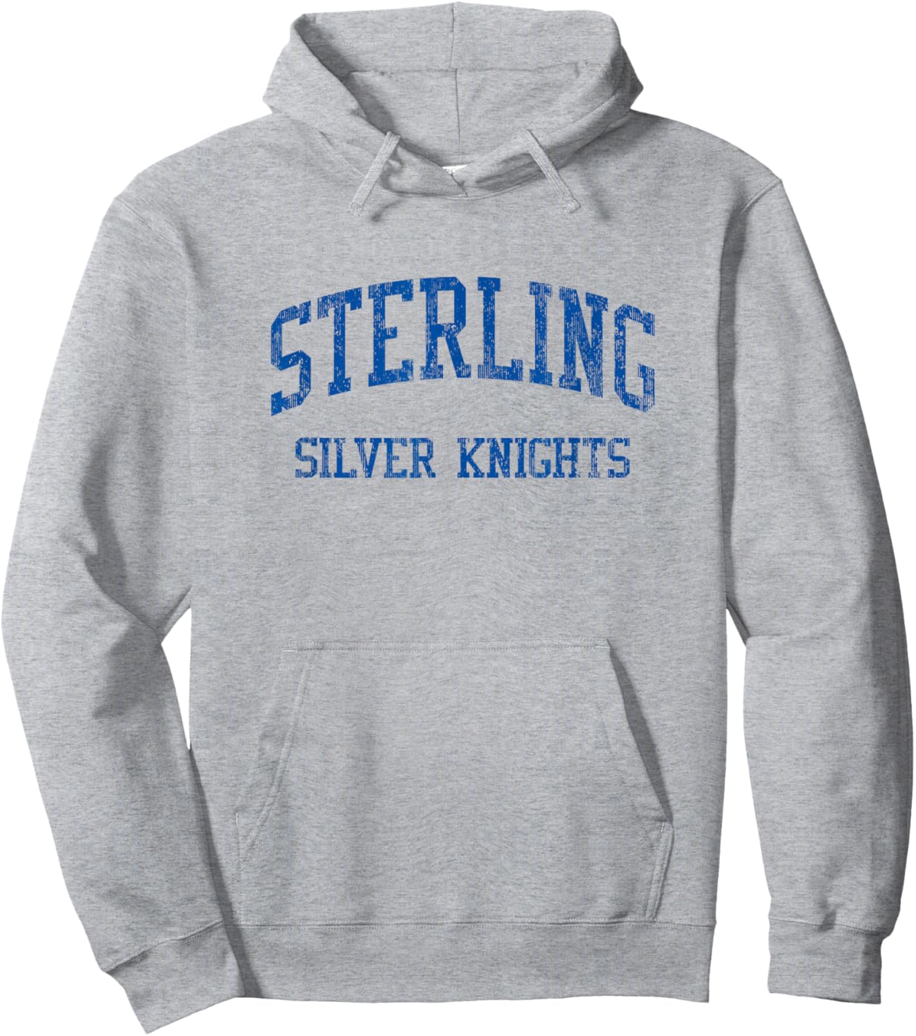 Sterling High School HS Somerdale NJ Vintage Sports Hoodie - Hoodie | Ash