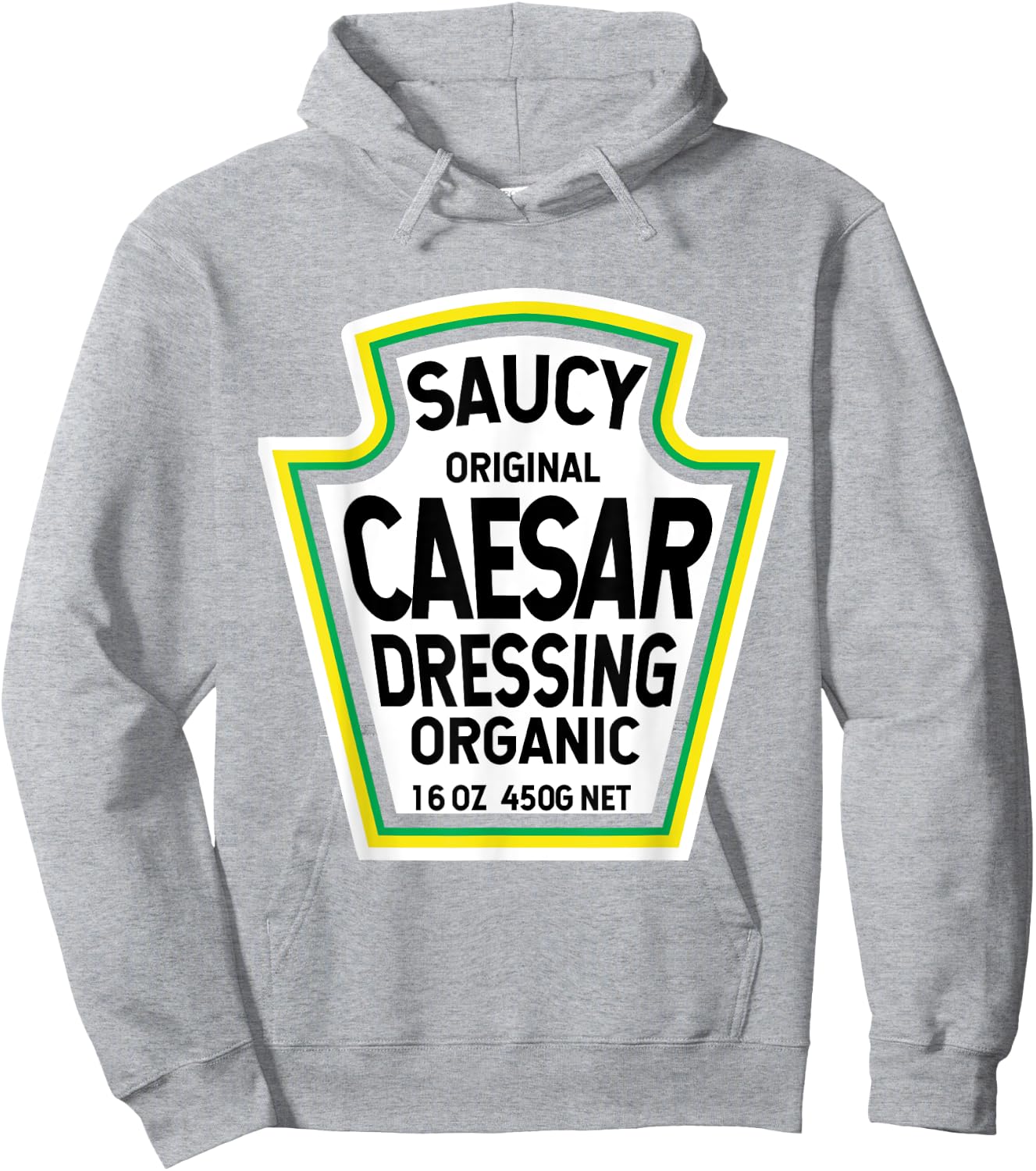 Caesar Dressing Salad Easy Halloween Costume Matching Group Hoodie - Hoodie | Ash