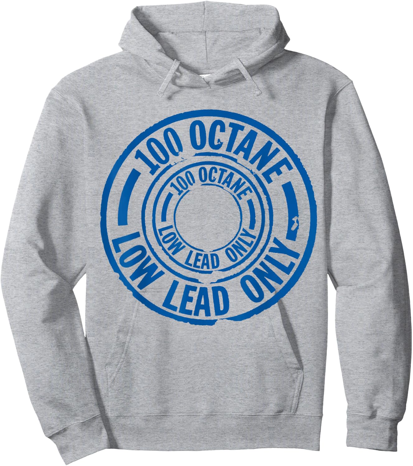 100LL General Aviation Pilot Flying Airplane Hoodie - Hoodie | Ash