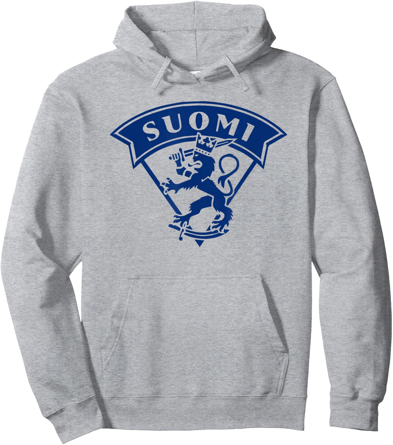 SUOMI FINLAND Finnish Travel Gift Souvenir Hoodie - Hoodie | Ash