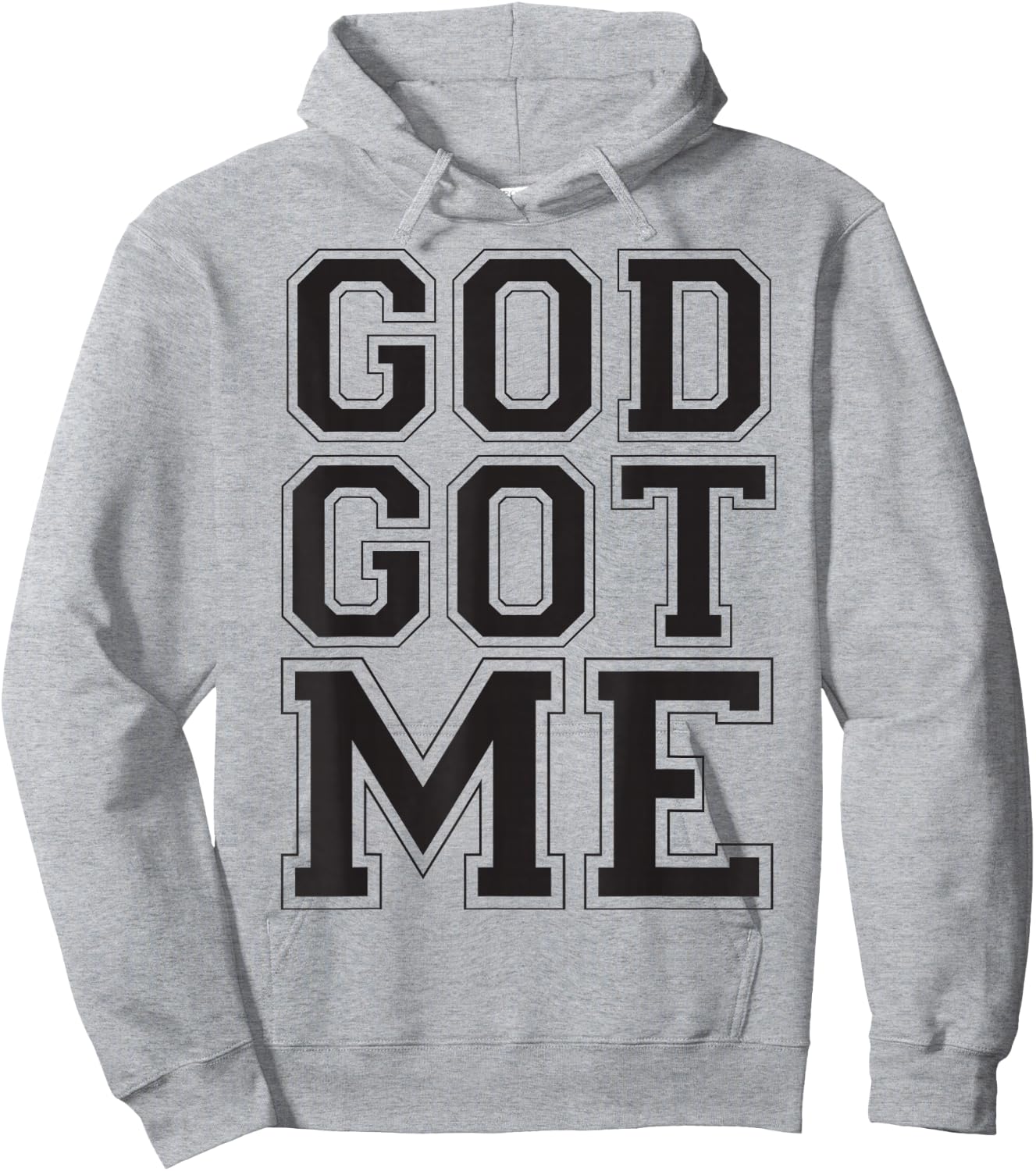 Christian T Shirt God Got Me (Black) Hoodie - Hoodie | Ash