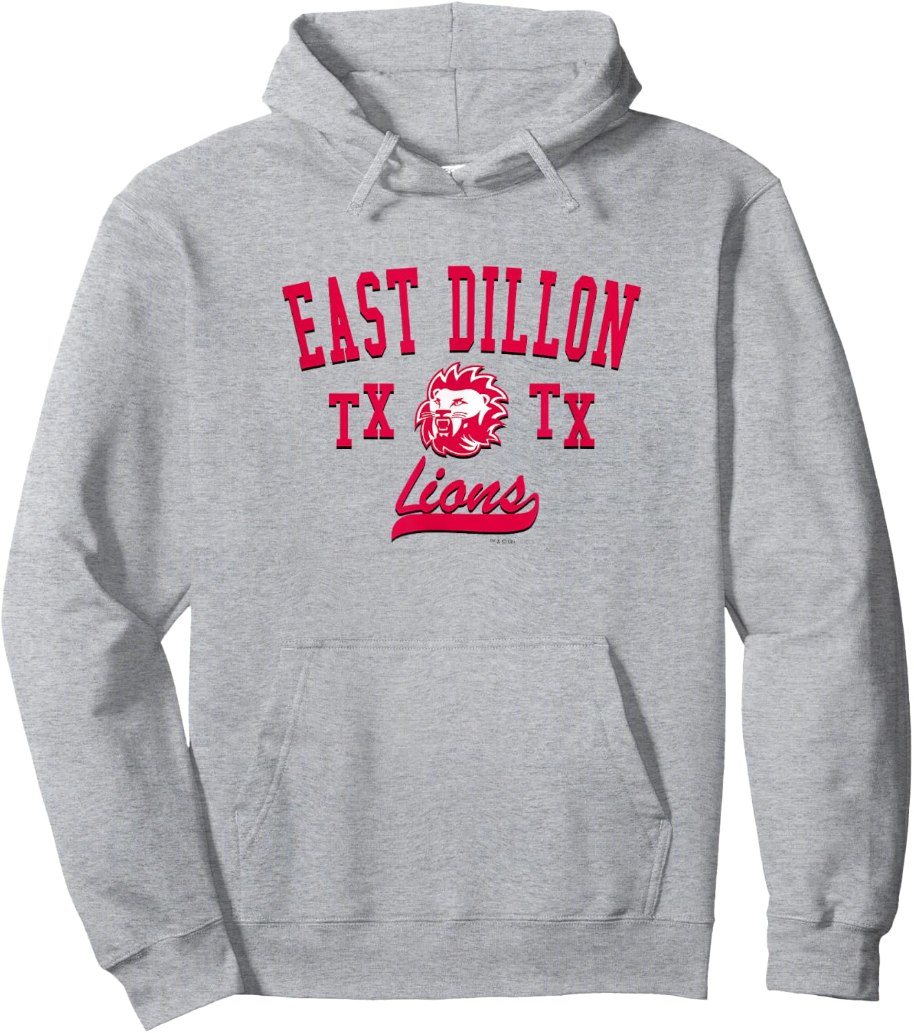 Friday Night Lights East Dillon TX Hoodie - Hoodie | Ash