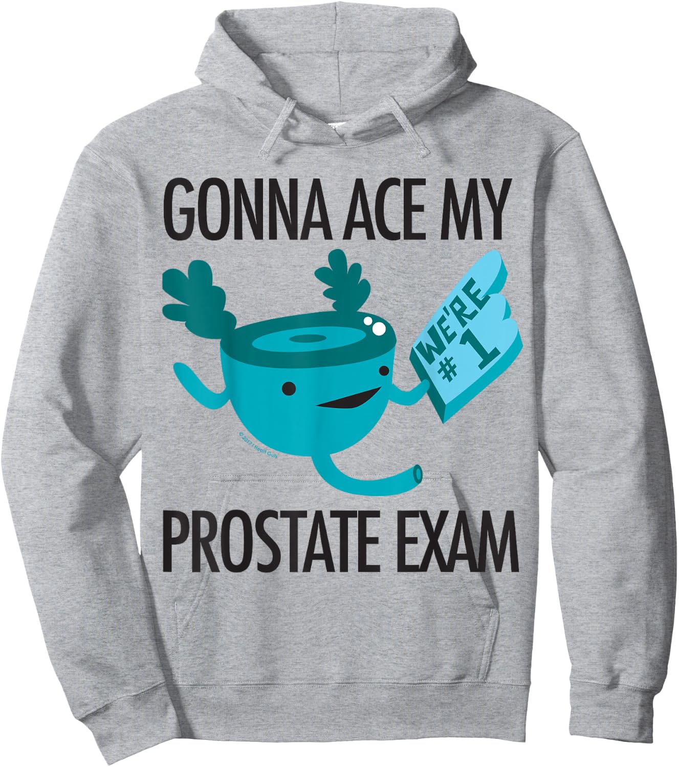 Funny Prostate - Surgery Removal Disease Exam Urology Humor Hoodie - Hoodie | Ash