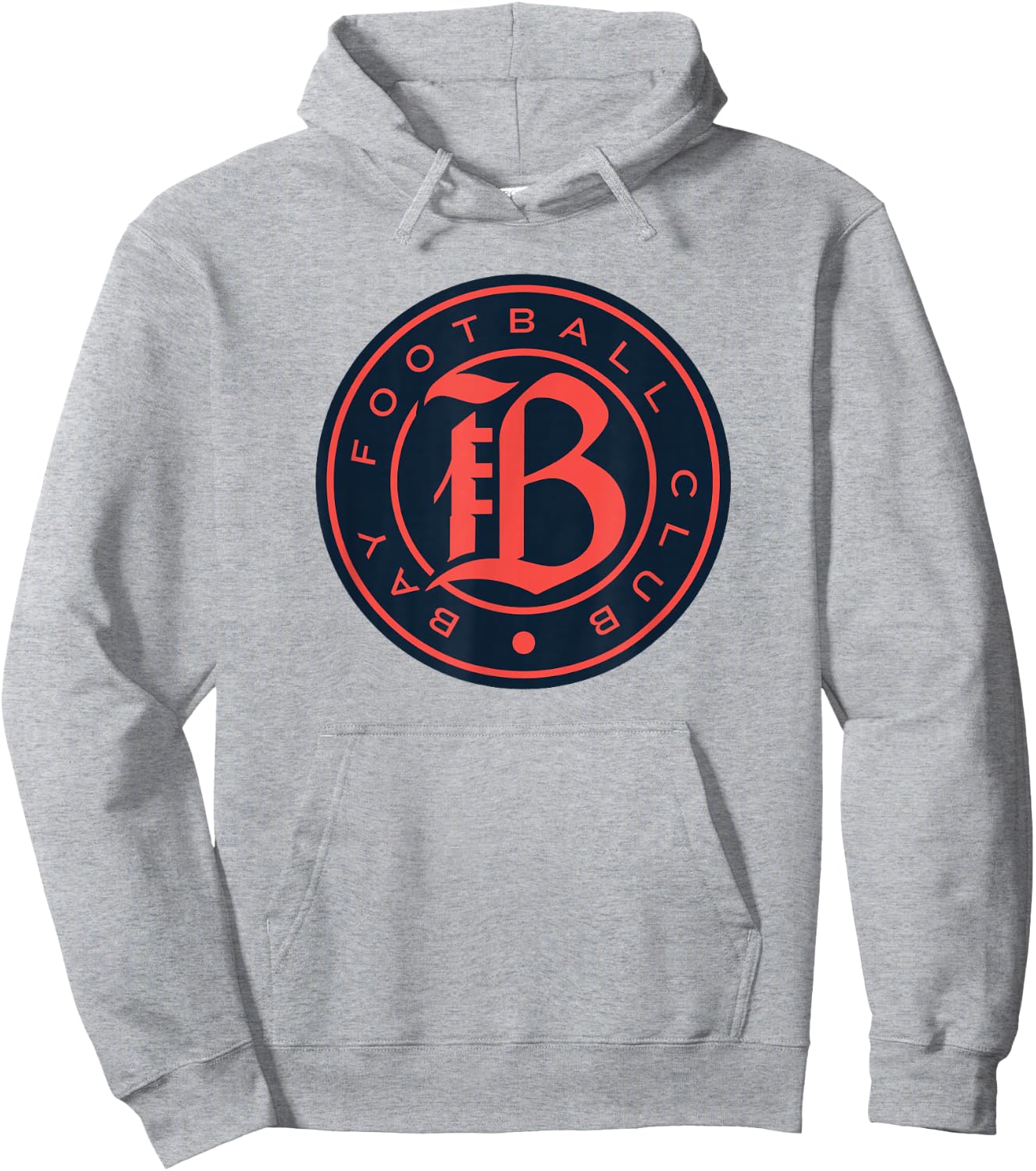 Officially Licensed Bay FC NWSL Soccer Apparel Hoodie - Hoodie | Ash