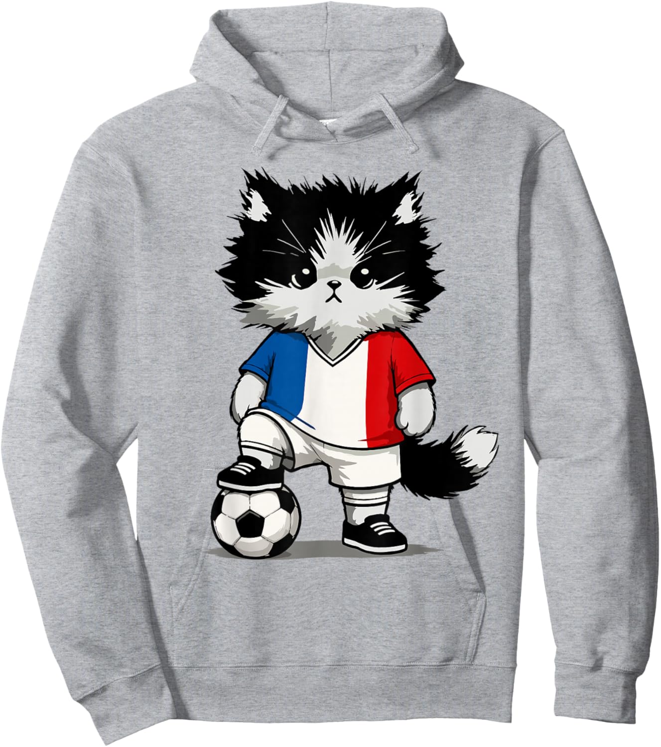 French Flag Men Women Kids France Hoodie - Hoodie | Ash