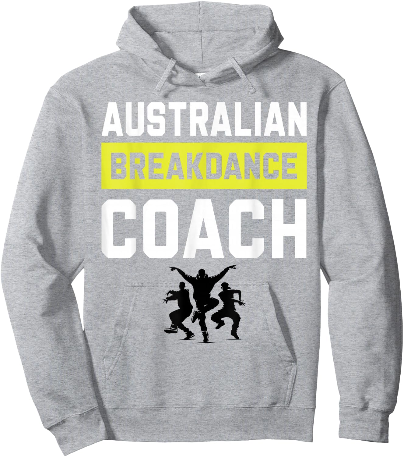 Australian Breakdancing Coach Costume Break Dancer Matching Hoodie - Hoodie | Ash