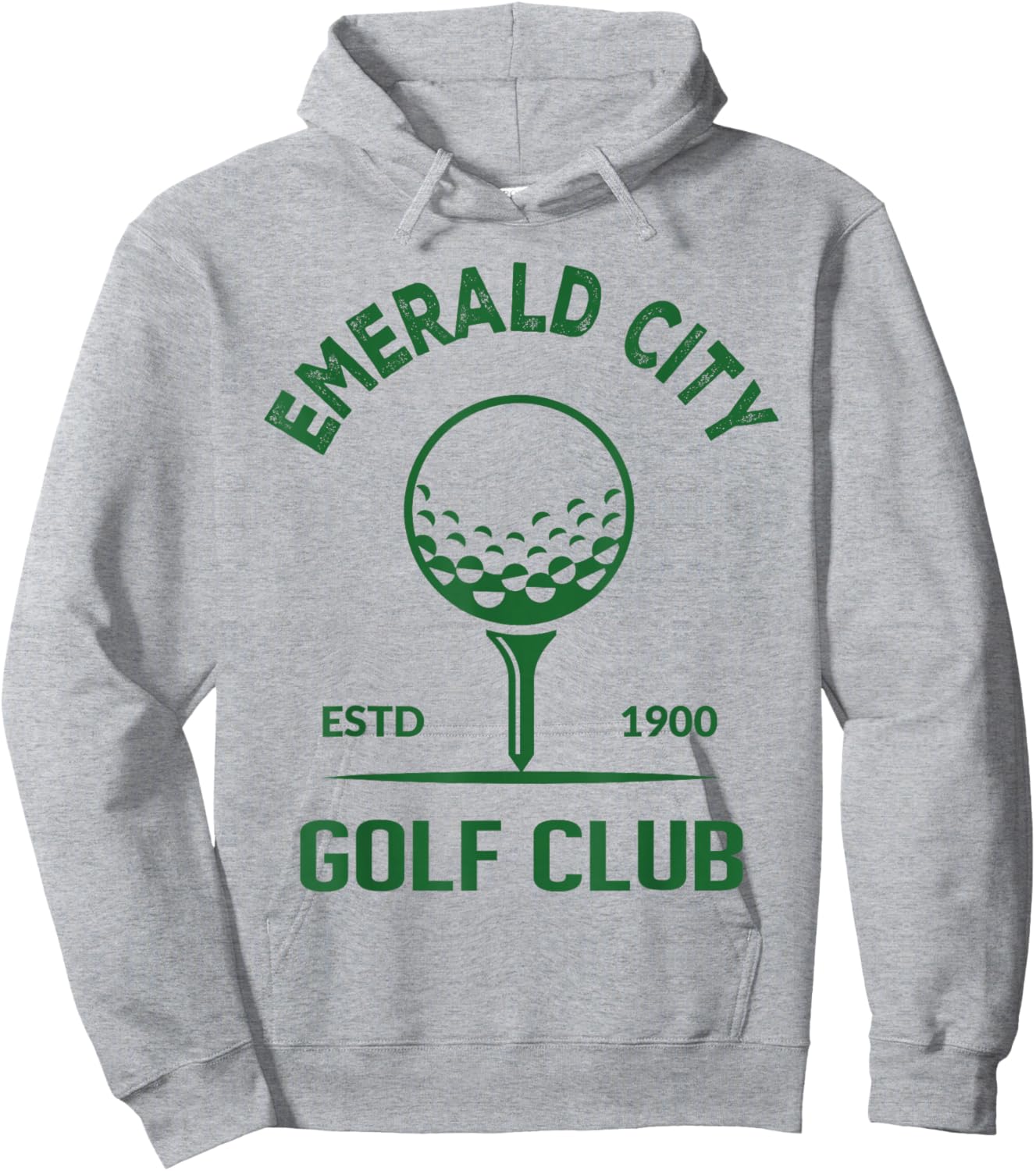 Wizard of Oz Emerald City Golf Club Player Costume Halloween Hoodie - Hoodie | Ash