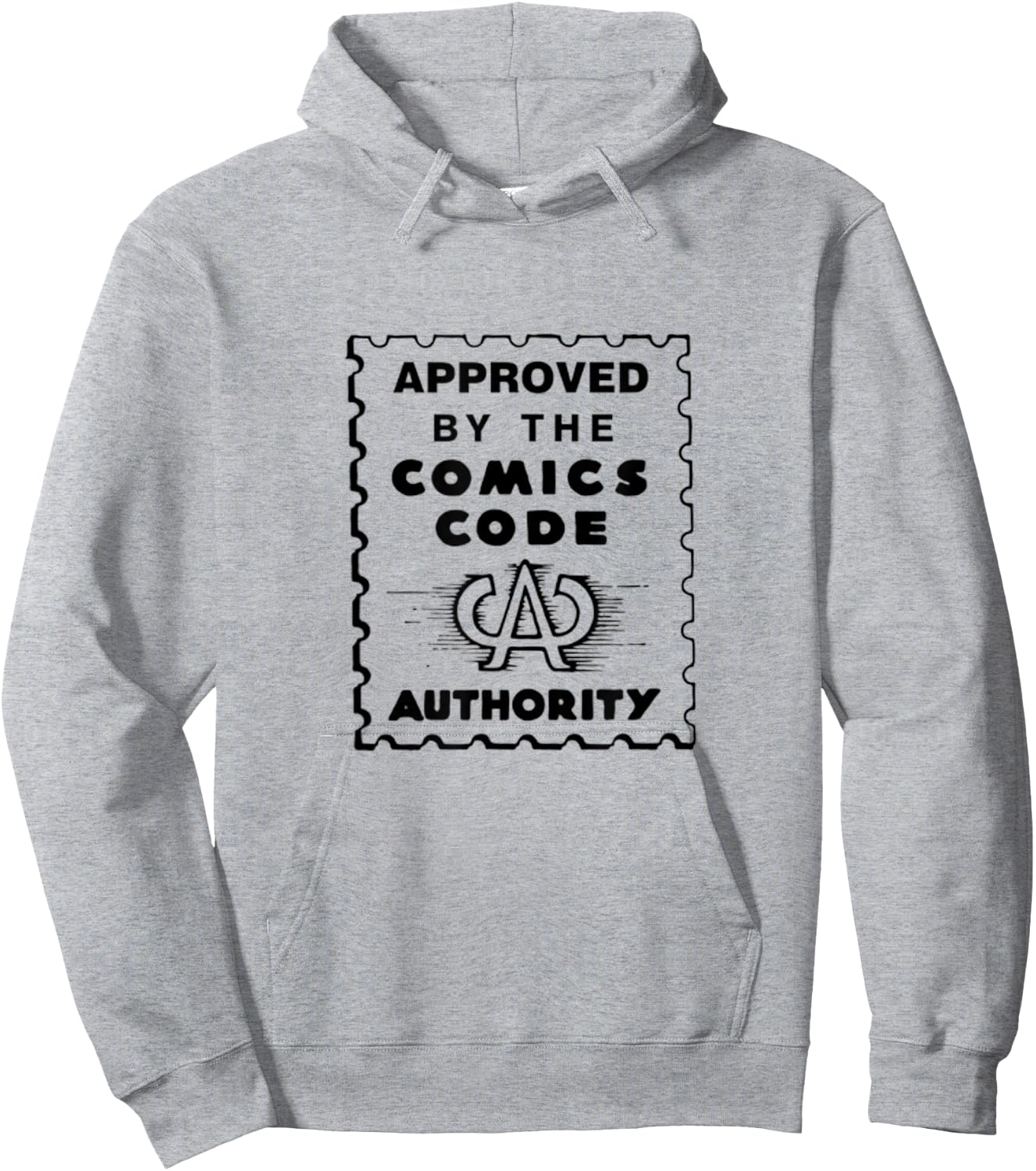 Approved By The Comics Code Authority Hoodie - Hoodie | Ash