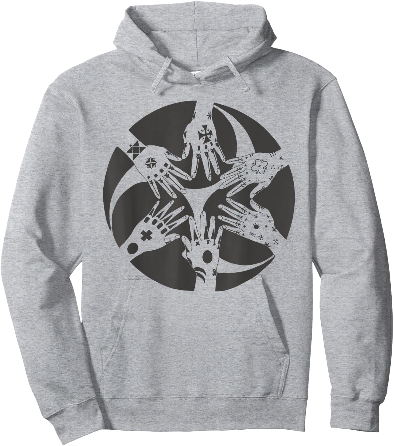 Okinawan Hajichi Historical Uchina Tattoo Hoodie - Hoodie | Ash