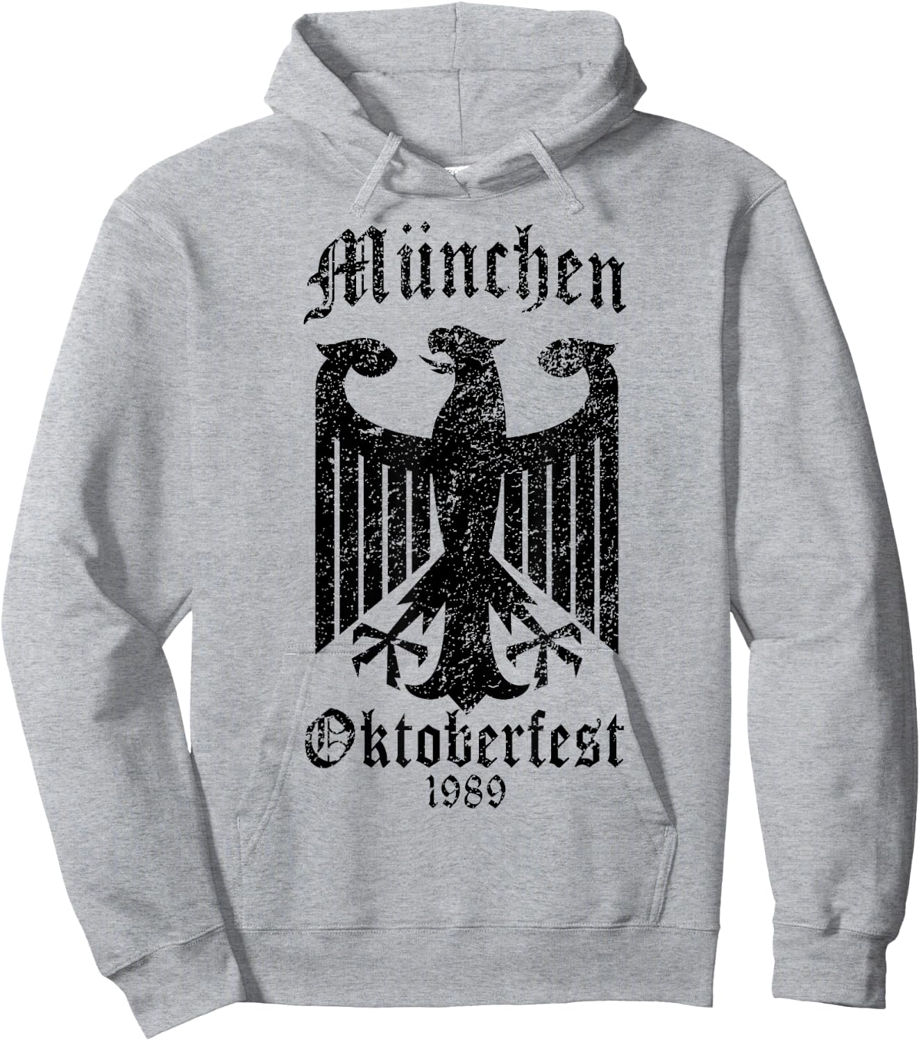 Munich Oktoberfest 1989 Commemorative Hoodie - Hoodie | Ash