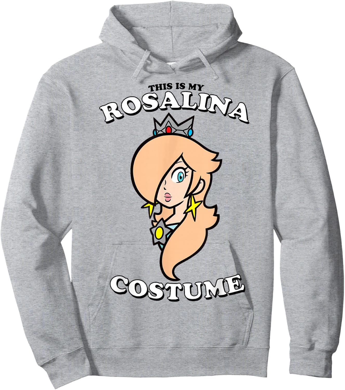Super Mario Halloween This Is My Rosalina Costume Hoodie - Hoodie | Ash