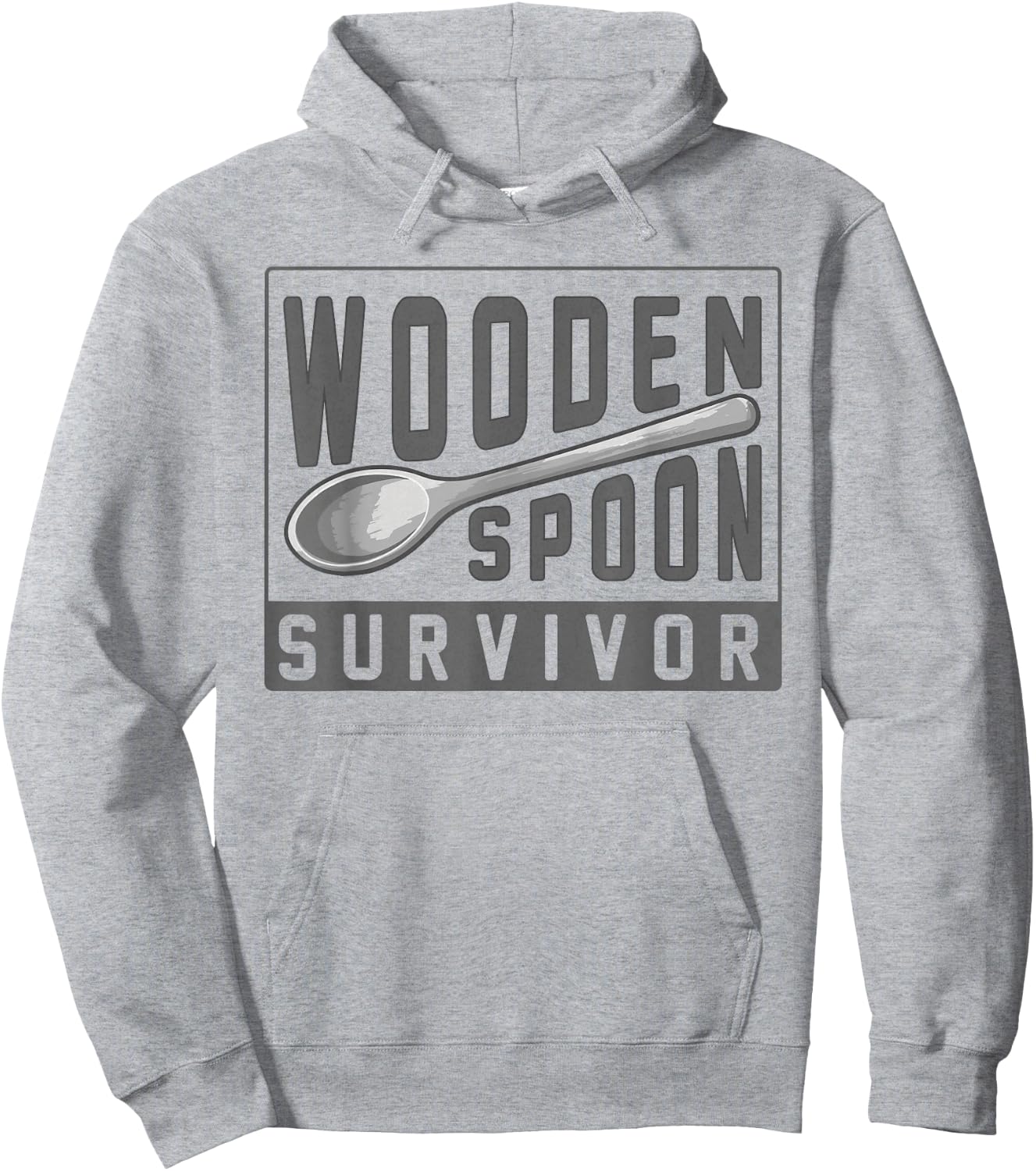 Wooden Spoon Survivor Champion I Survived The Wooden Spoon Hoodie - Hoodie | Ash