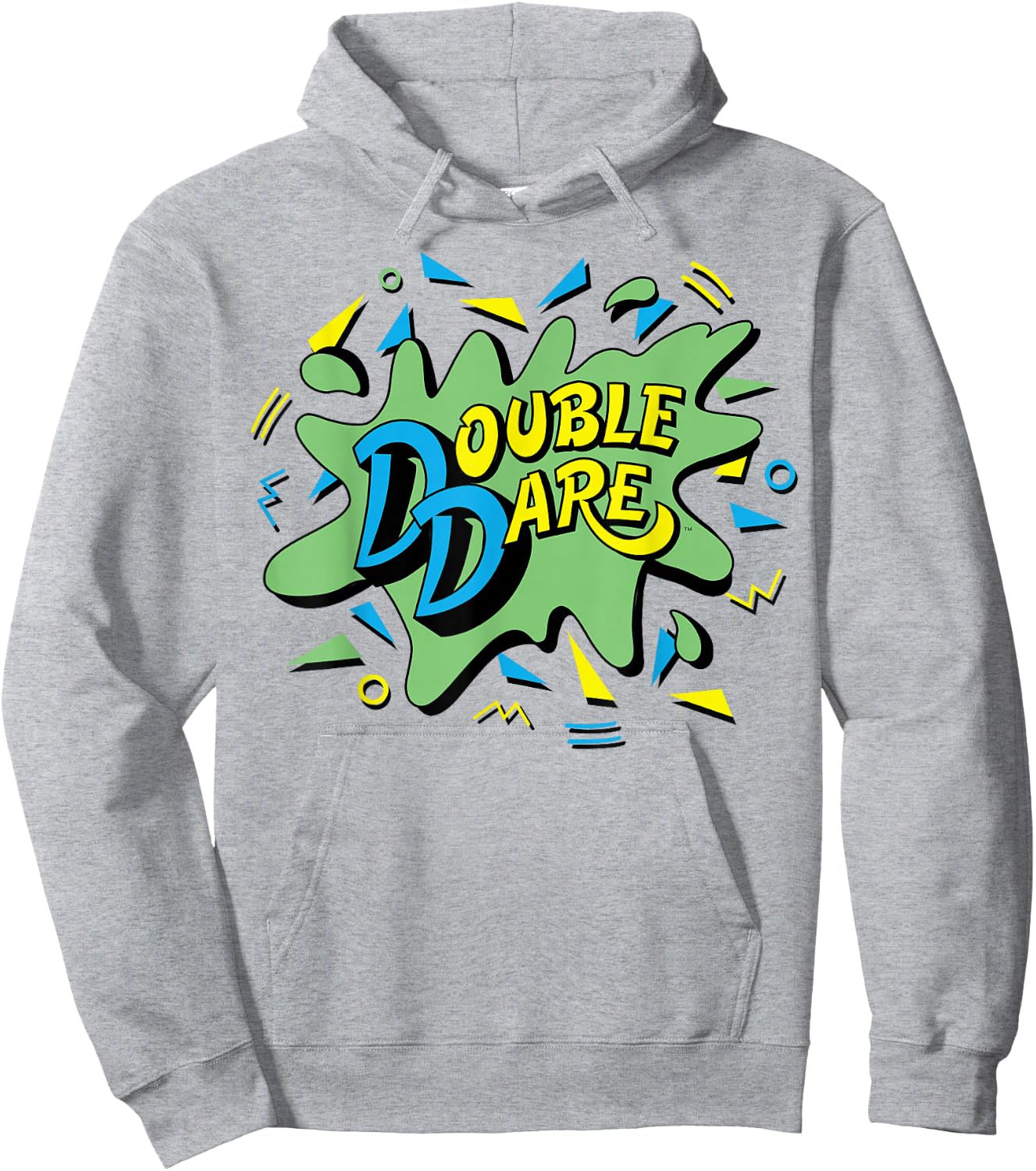 Nickelodeon Double Dare TV Show Logo Hoodie - Hoodie | Ash