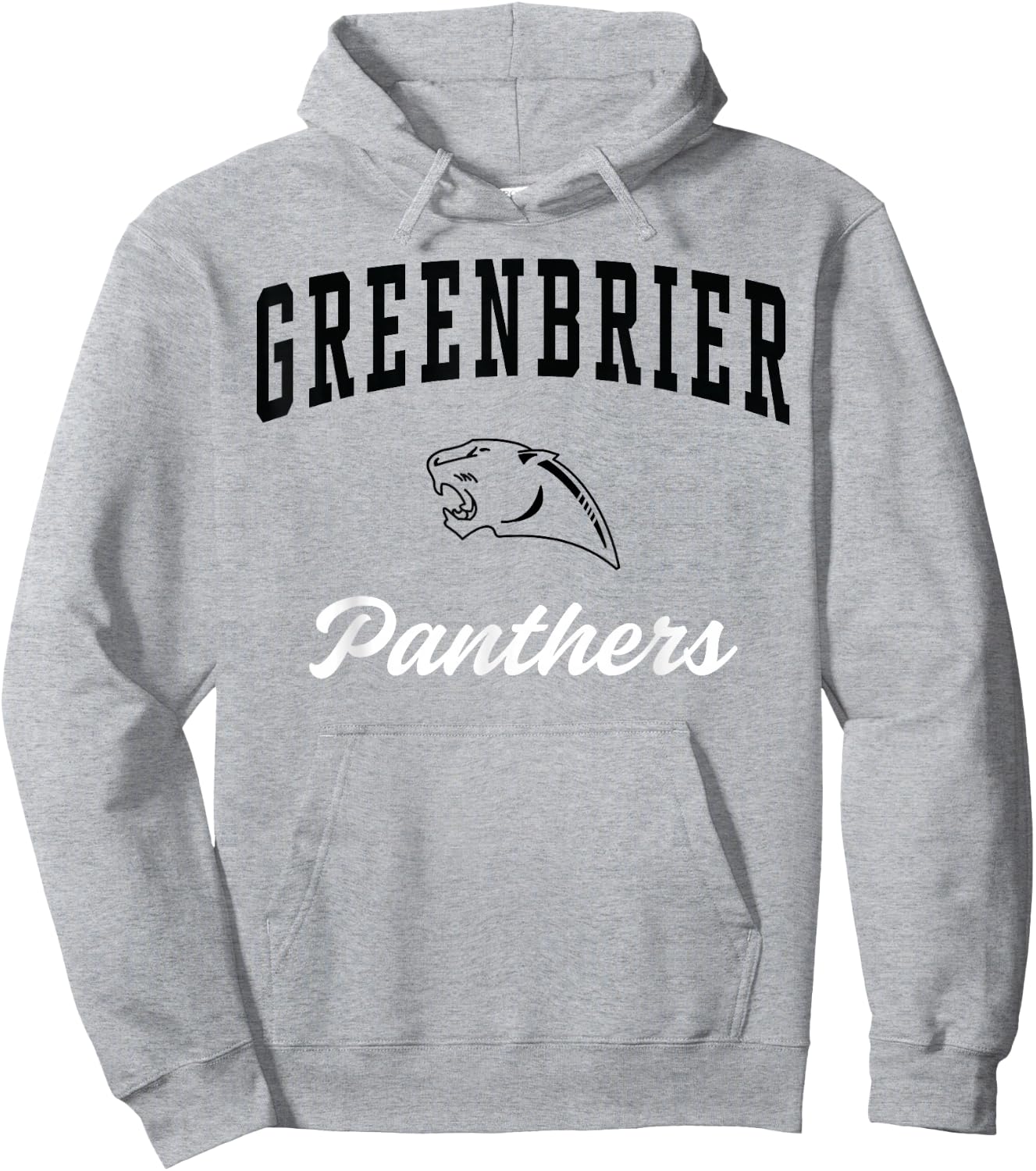 Greenbrier High School Panthers C3 Hoodie - Hoodie | Ash