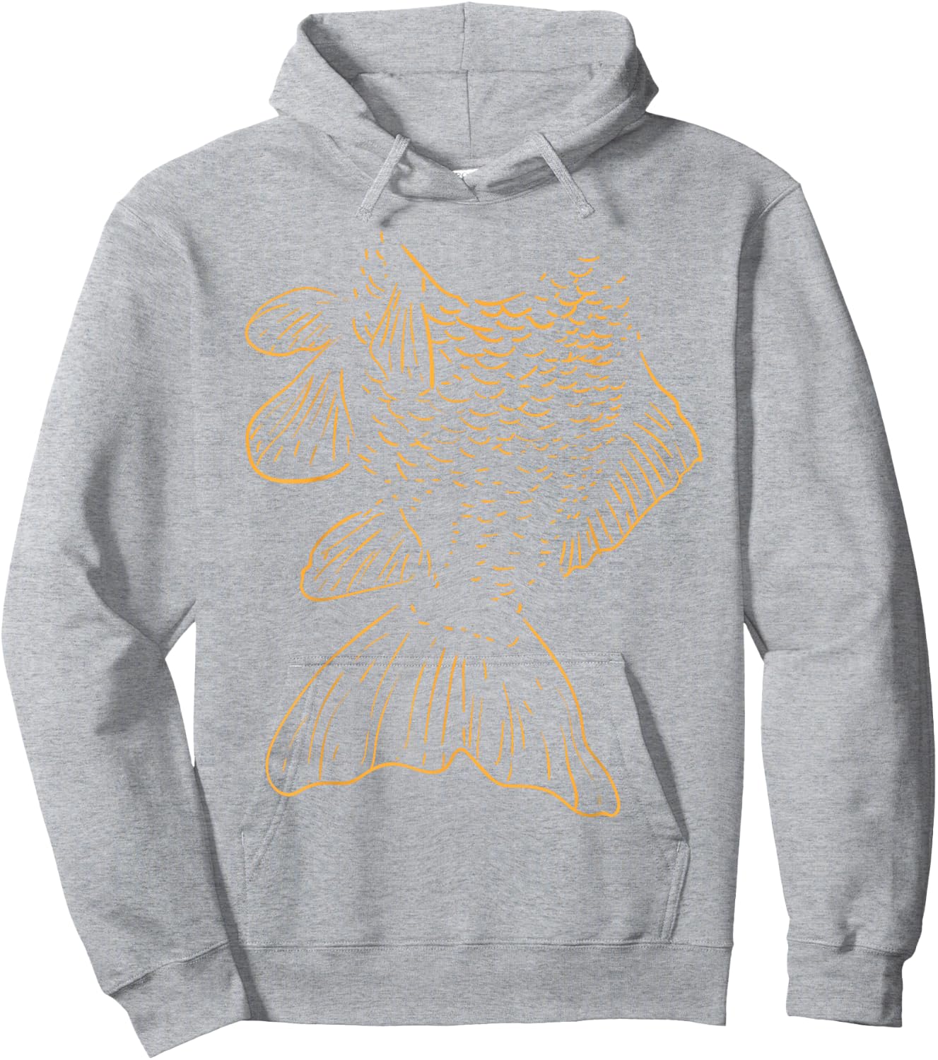 Goldfish Funny Animal Lazy DIY Costume Easy Halloween Hoodie - Hoodie | Ash