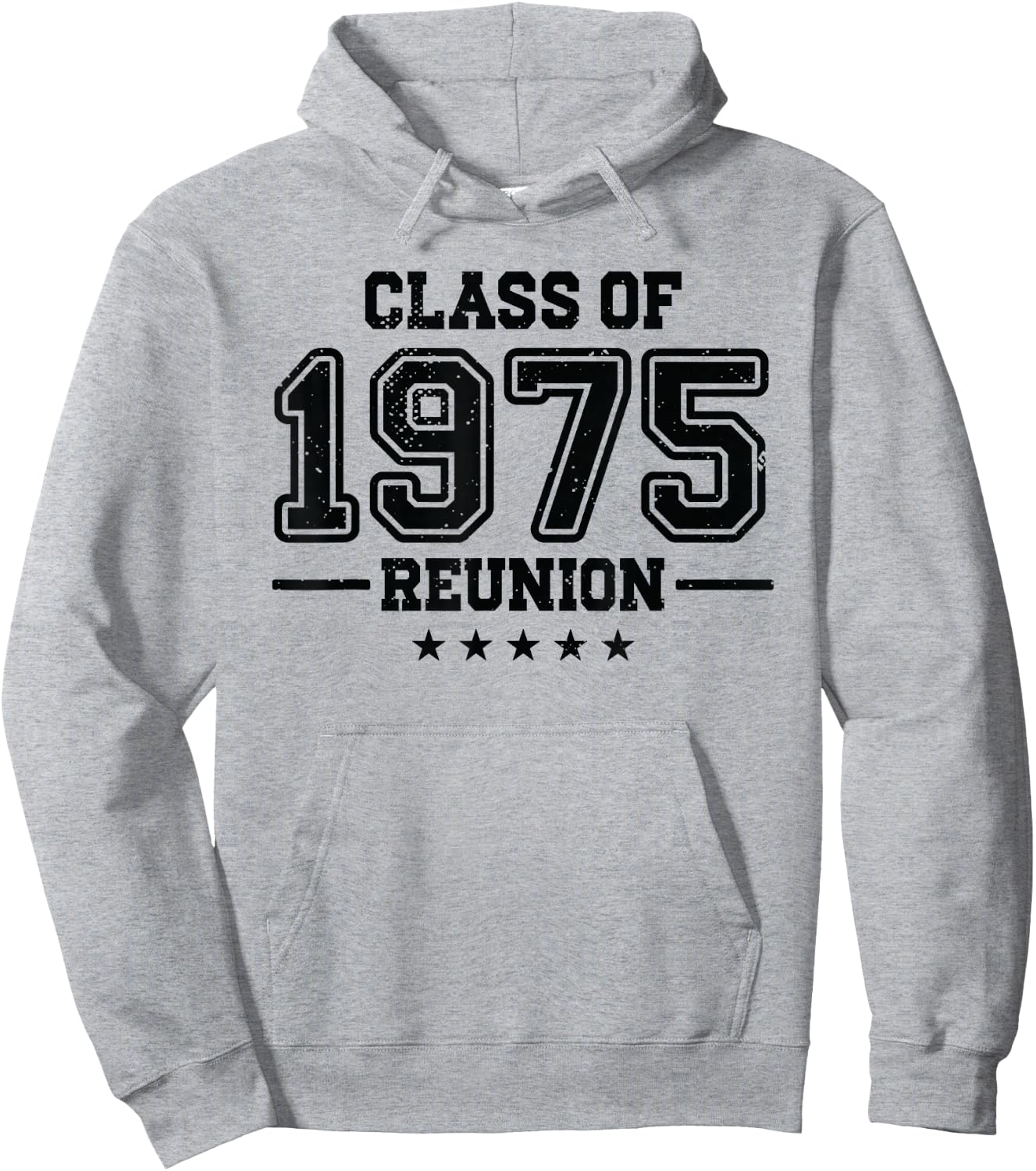 Reunion Class 75 Celebration High School Alumni College Crew Hoodie - Hoodie | Ash