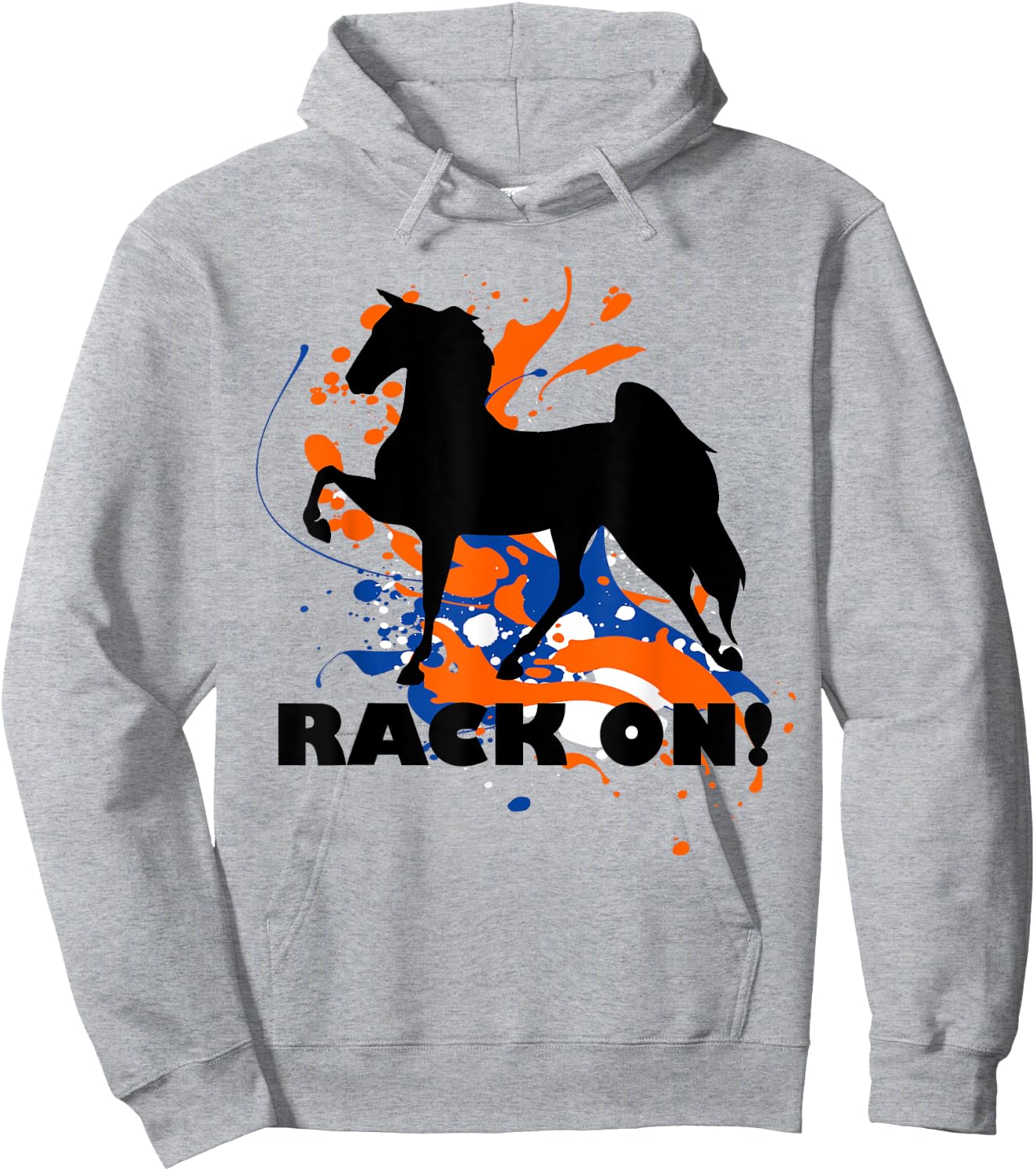 American Saddlebred Horse Training Gaited Horses Equitation Hoodie - Hoodie | Ash
