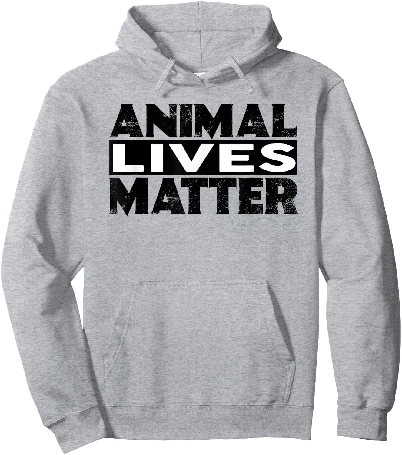 ANIMAL LIVES MATTER Shirt Animal Rights Shirts Vegetarian Hoodie - Hoodie | Ash