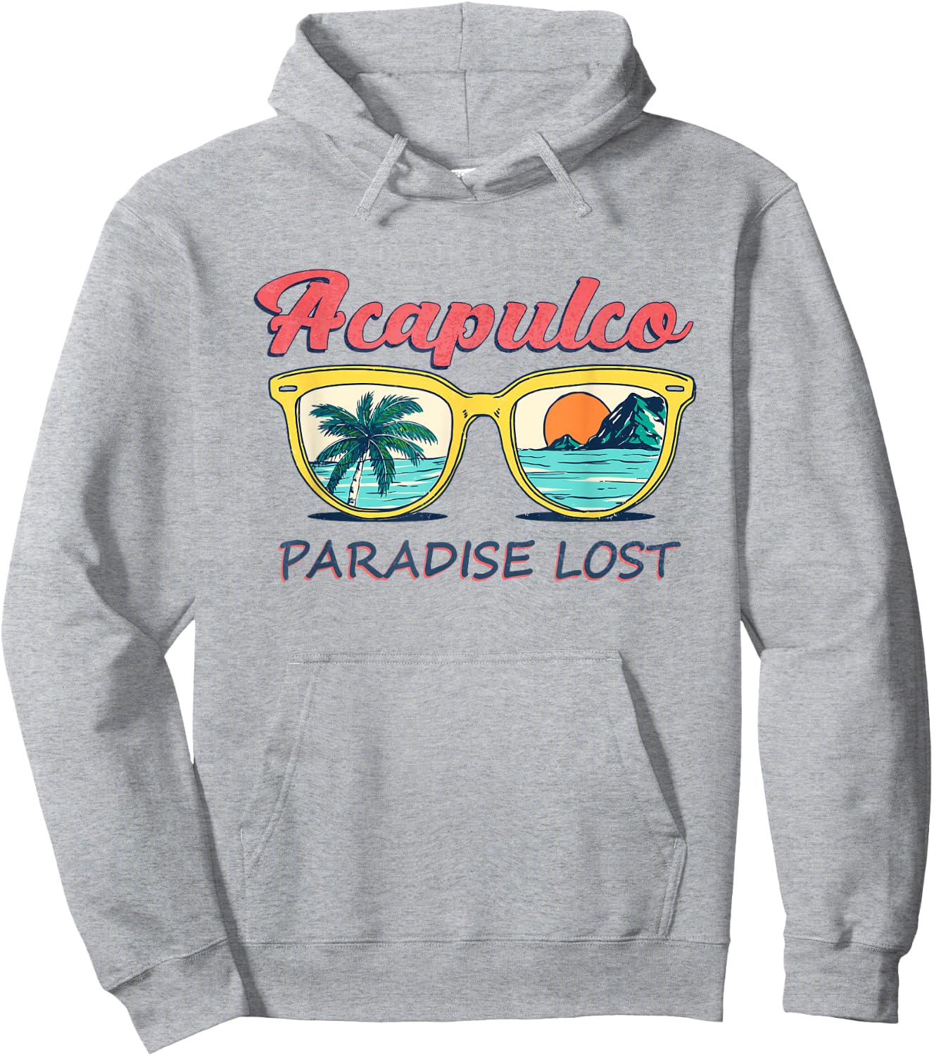 Acapulco Beach Mexico Shirt Paradise Lost Men Women Girls Kids Hoodie - Hoodie | Ash